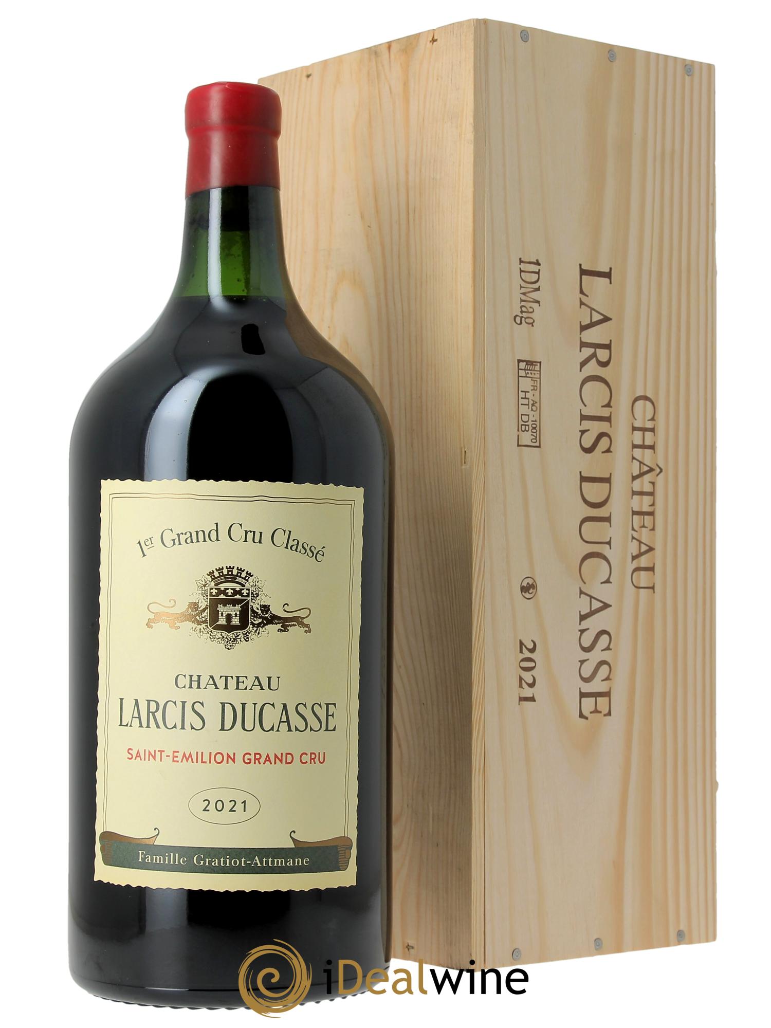 Château Larcis Ducasse 1er Grand Cru Classé B 2021 - Lot de 1 double magnum - 0