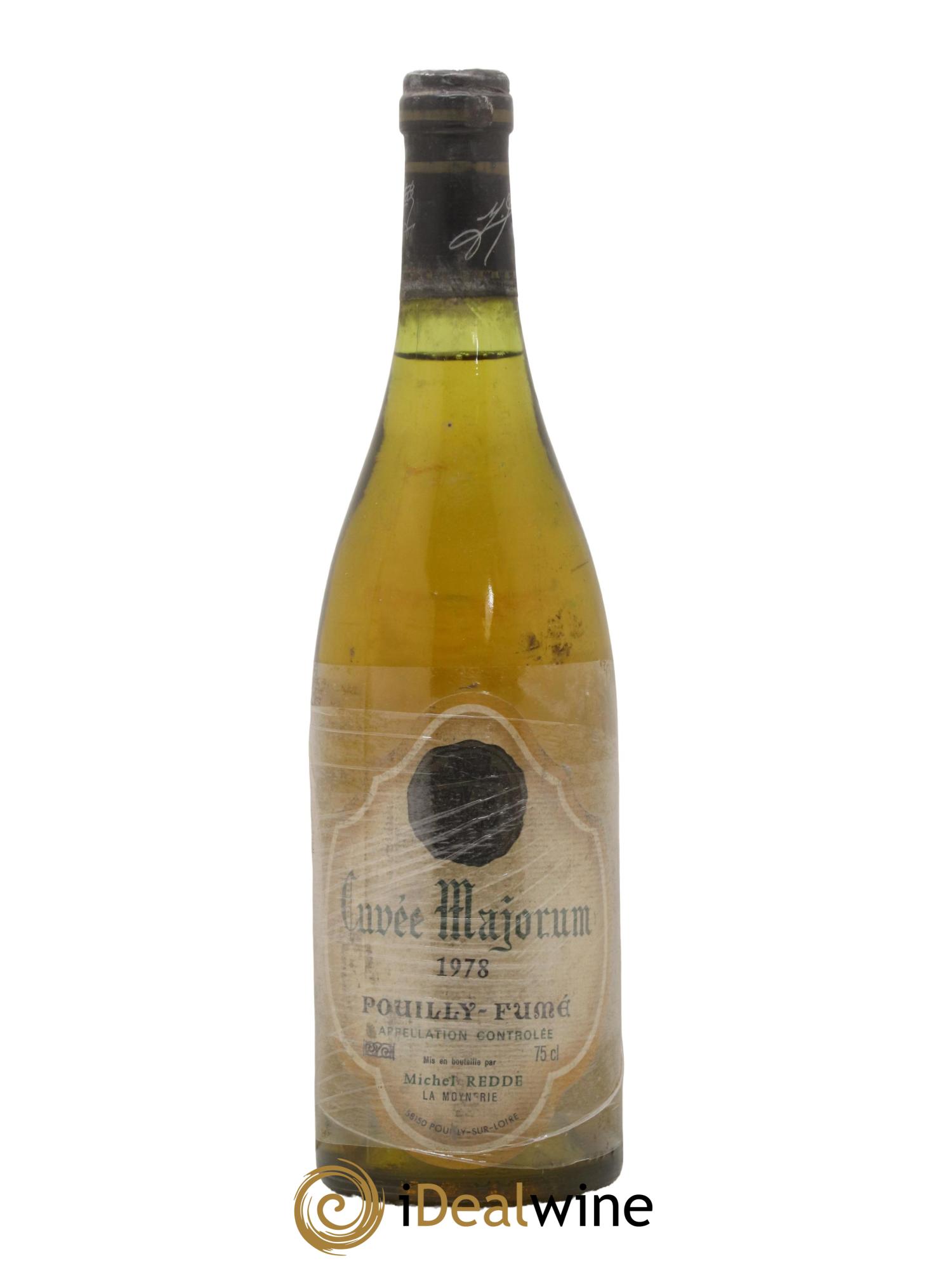 Pouilly-Fumé Majorum Michel Redde & Fils 1978 - Lotto di 1 bottiglia - 0