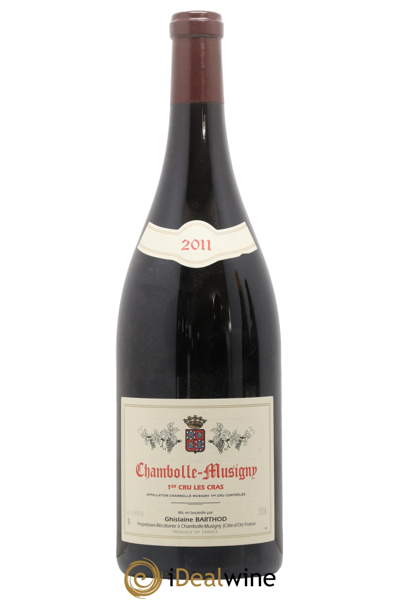 Chambolle-Musigny 1er Cru Les Cras Ghislaine Barthod 2011 - Posten von 1 Magnum - 0