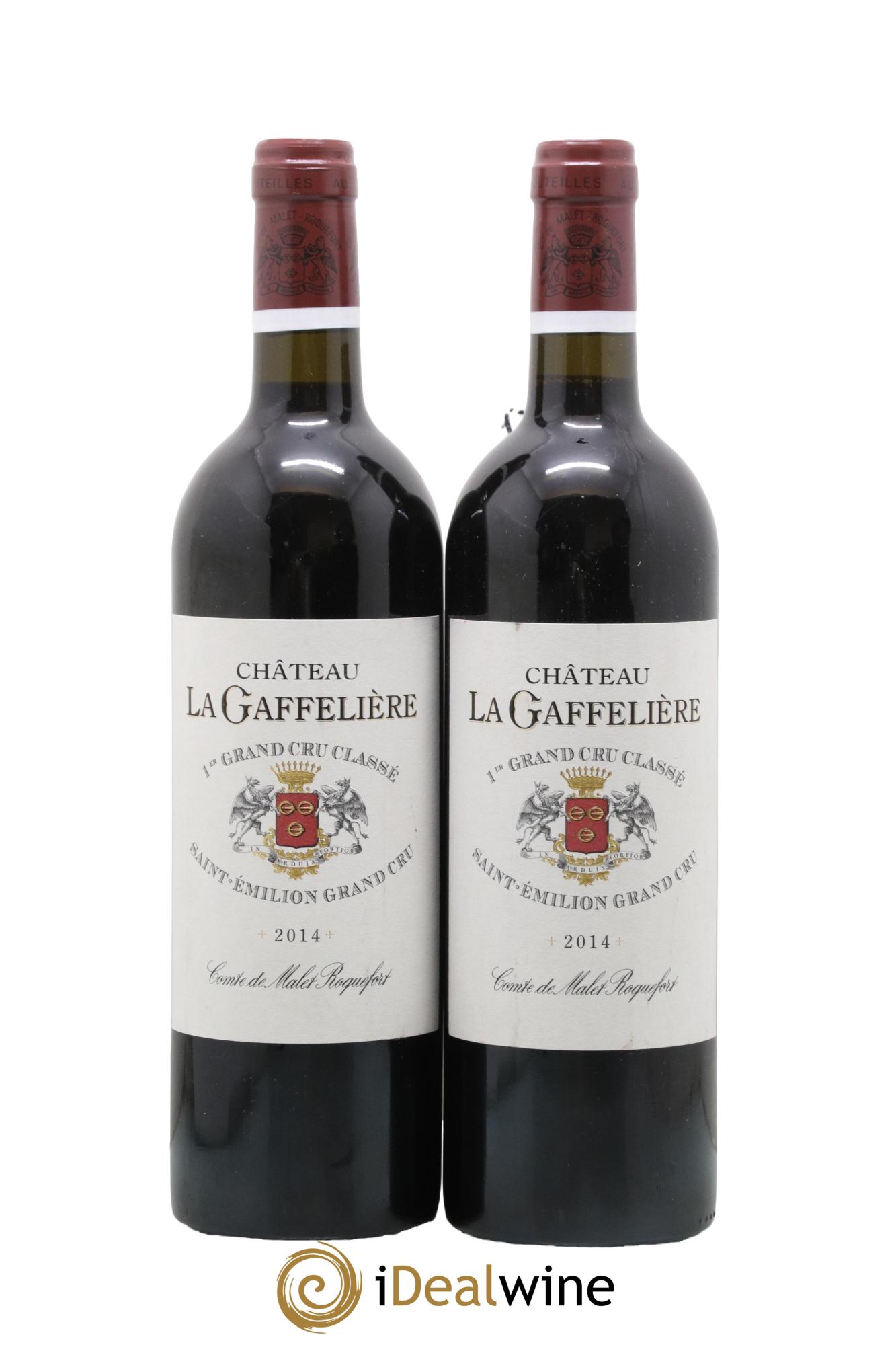 Château la Gaffelière 1er Grand Cru Classé B 2014 - Lot de 2 bouteilles - 0