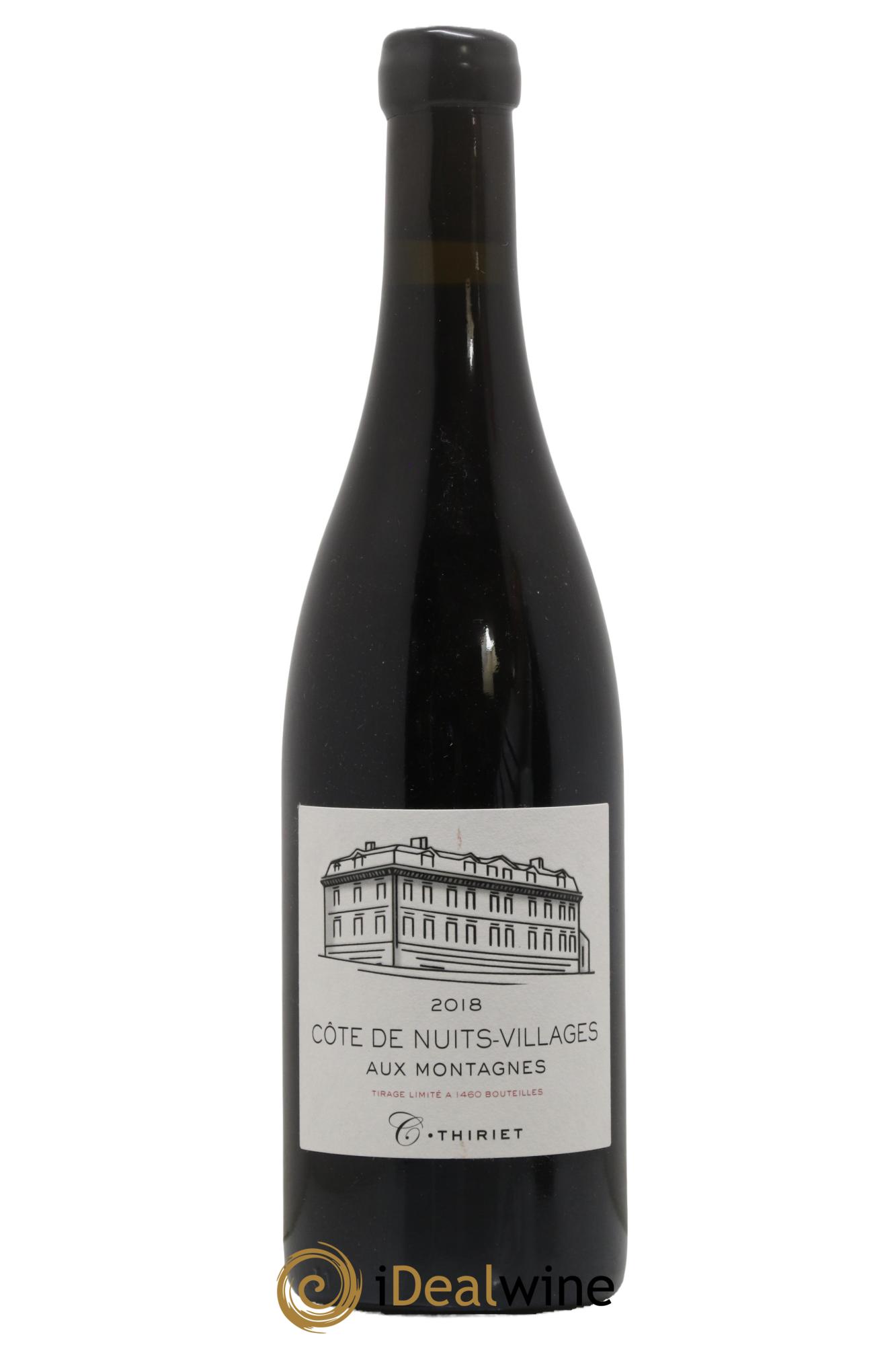 Côte de Nuits-Villages Aux Montagnes Maison Thiriet 2018 - Posten von 1 Flasche - 0