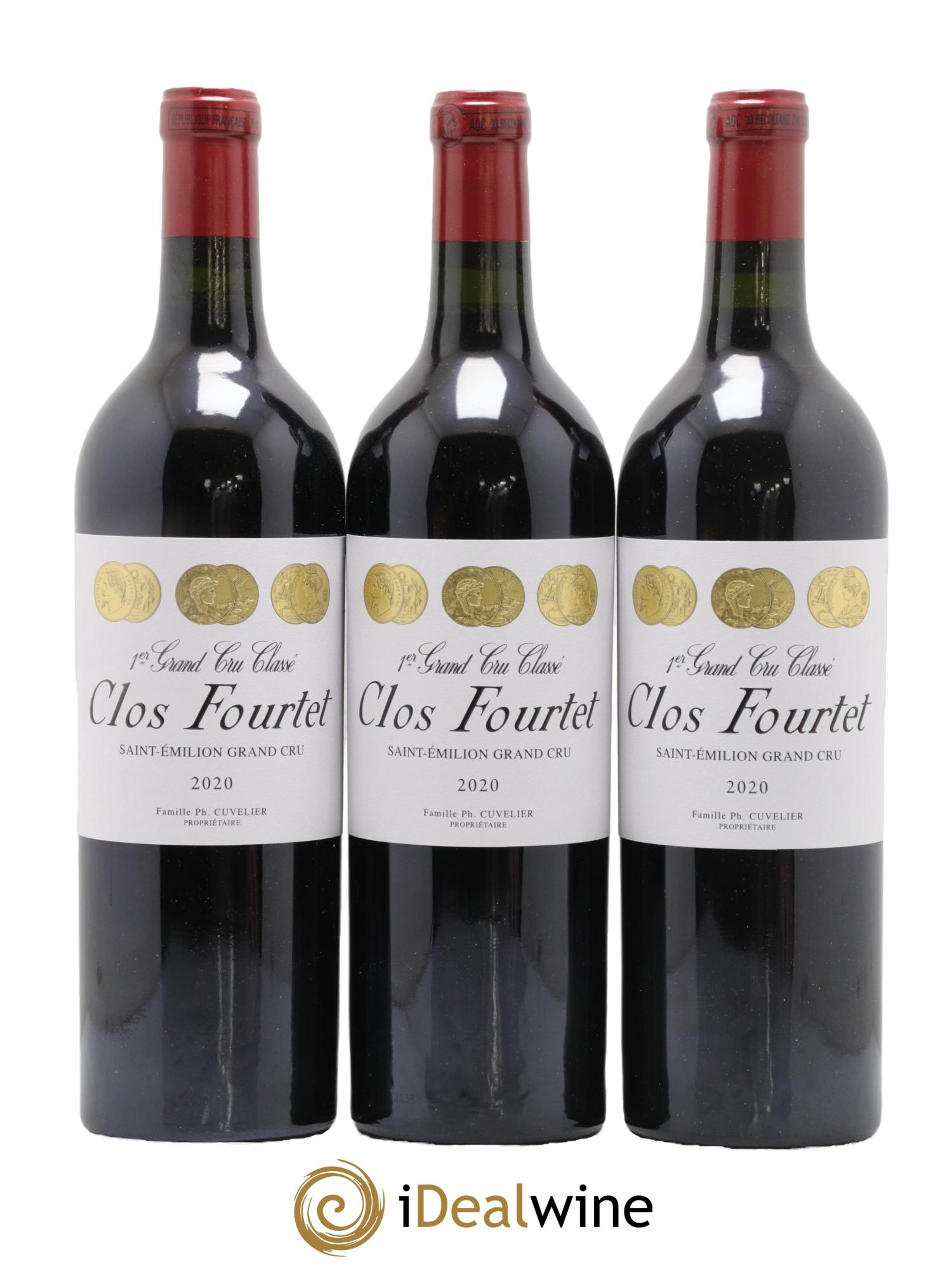 Clos Fourtet 1er Grand Cru Classé B 2020 - Lotto di 6 bottiglie - 1