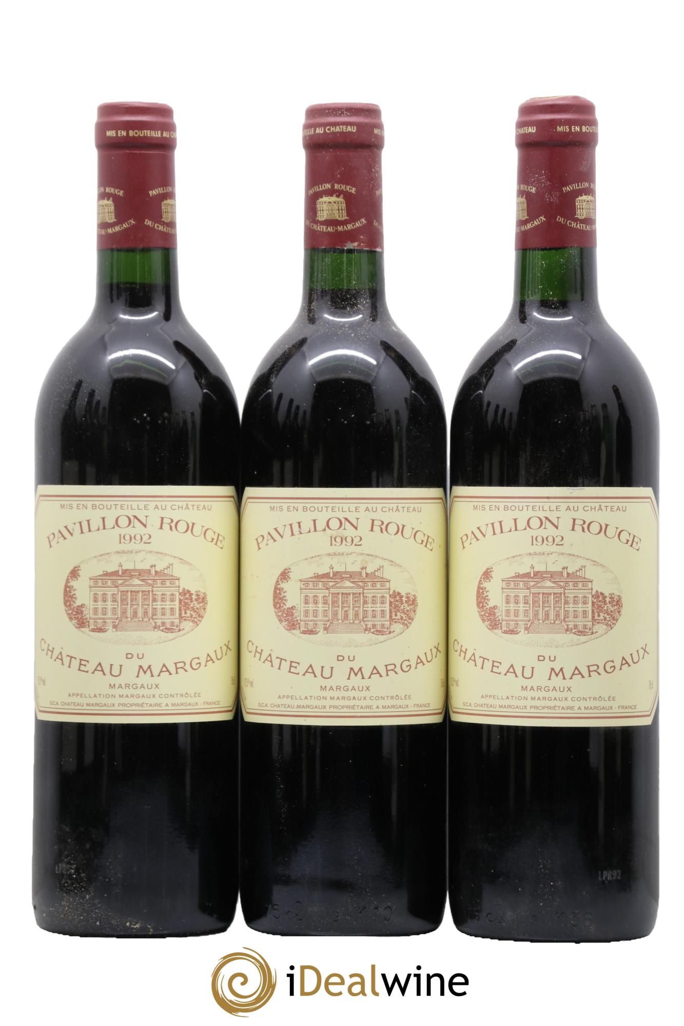 Pavillon Rouge du Château Margaux Second Vin 1992 - Lot de 12 bouteilles - 3