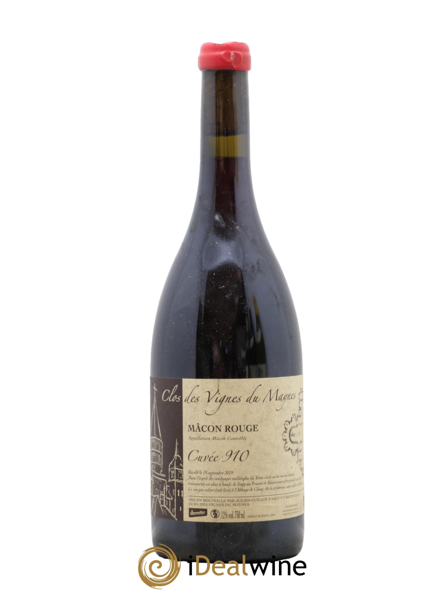 Mâcon Cuvée 910 Les Vignes du Maynes 2019 - Posten von 1 Flasche - 0