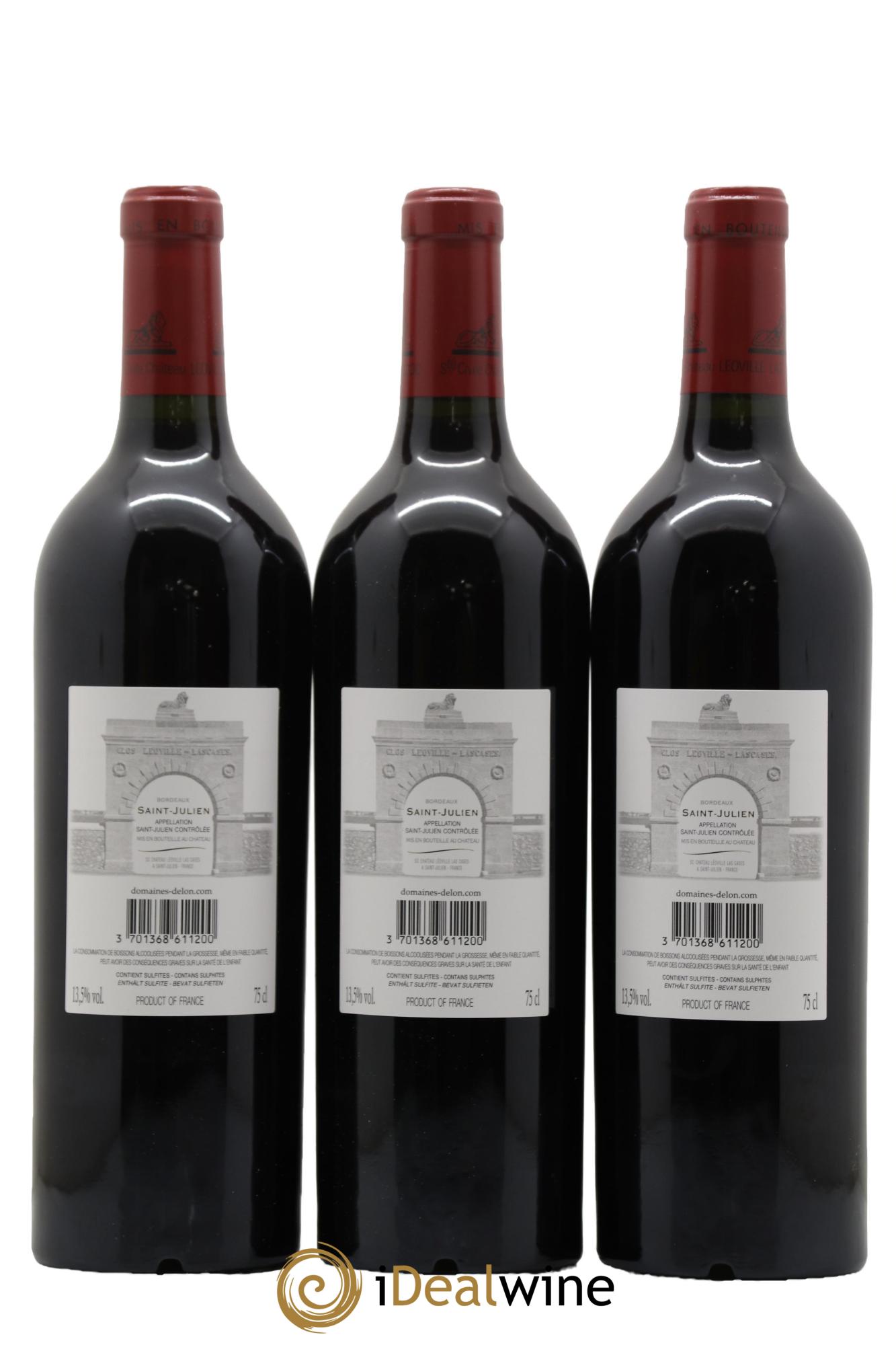 Château Léoville Las Cases 2ème Grand Cru Classé 2020 - Lot de 6 bouteilles - 2