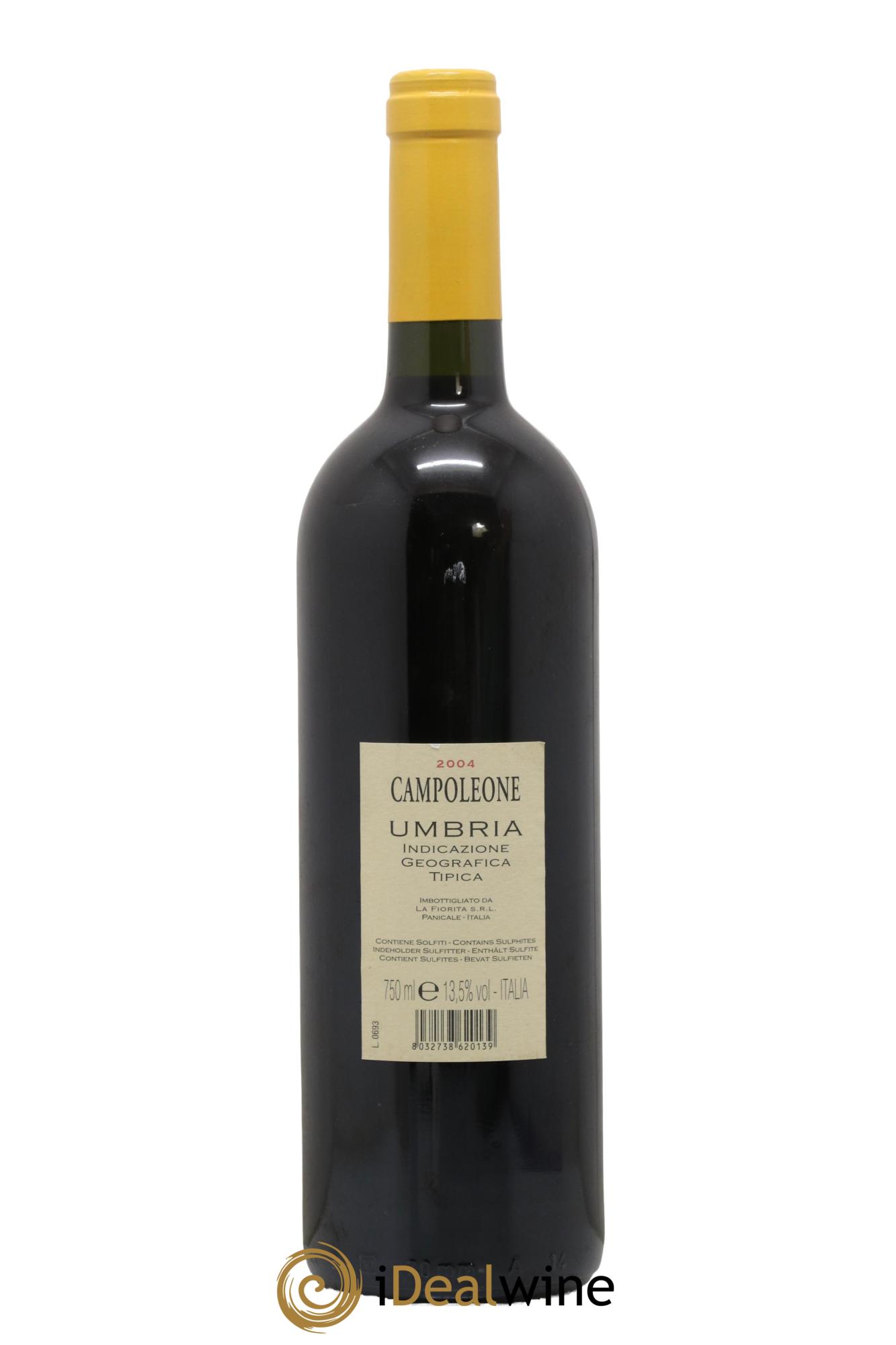 Ombrie Campoleone La Fiorita Lamborghini  2004 - Lot of 1 bottle - 1