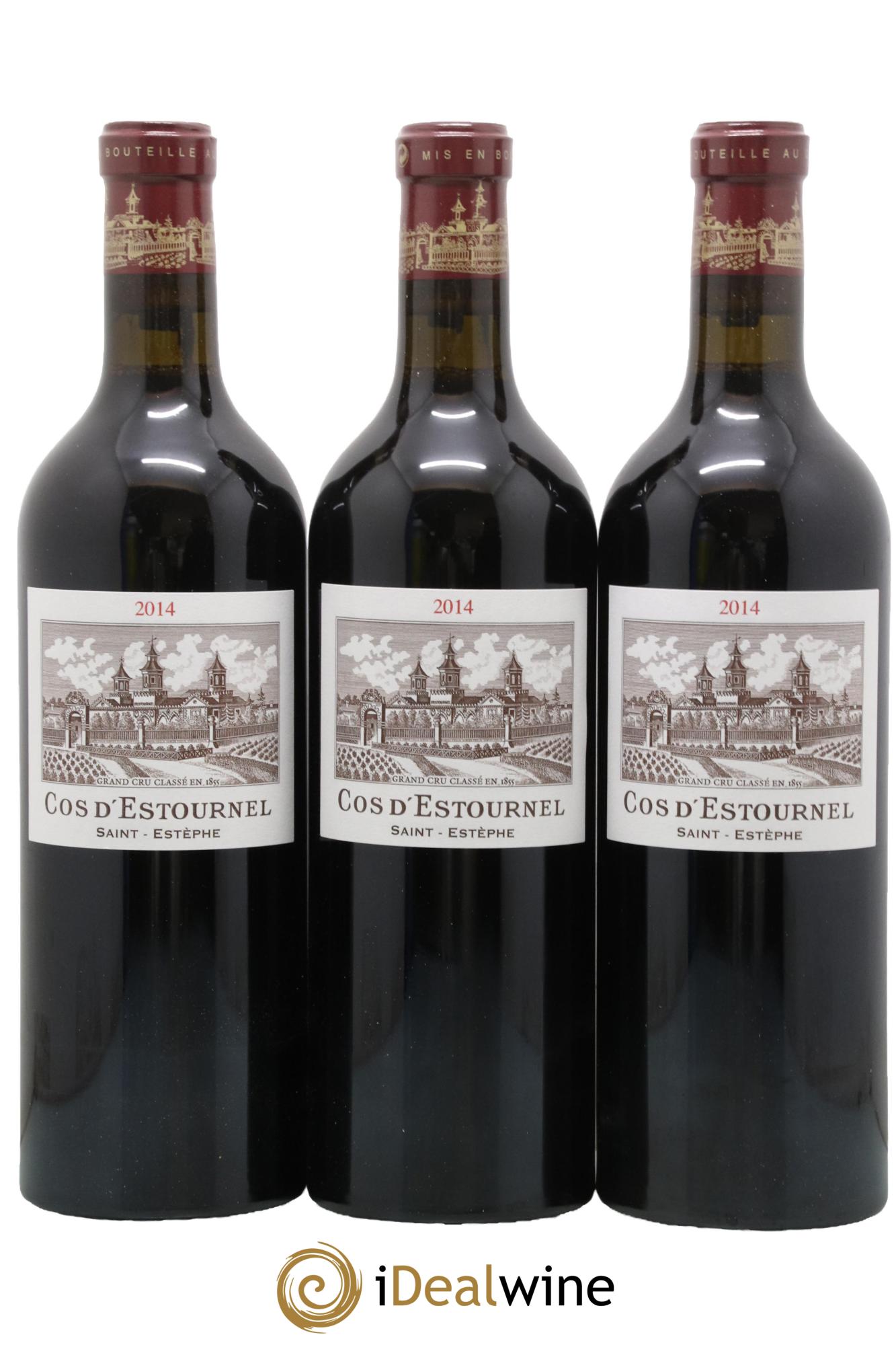 Cos d'Estournel 2ème Grand Cru Classé 2014 - Lot de 3 bouteilles - 0