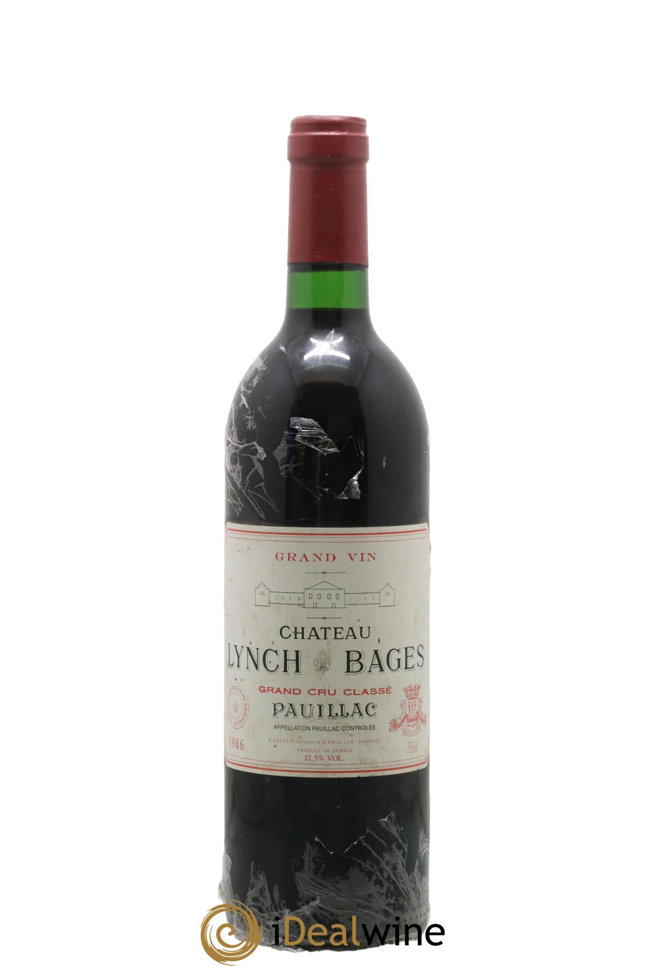 Château Lynch Bages 5ème Grand Cru Classé 1986 - Lotto di 1 bottiglia - 0