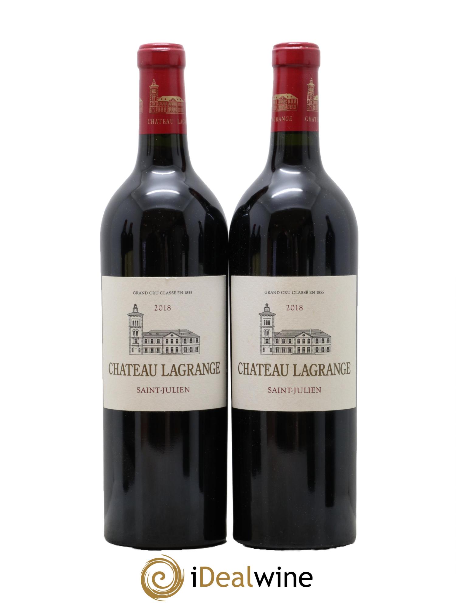 Château Lagrange 3ème Grand Cru Classé 2018 - Lot of 2 bottles - 0