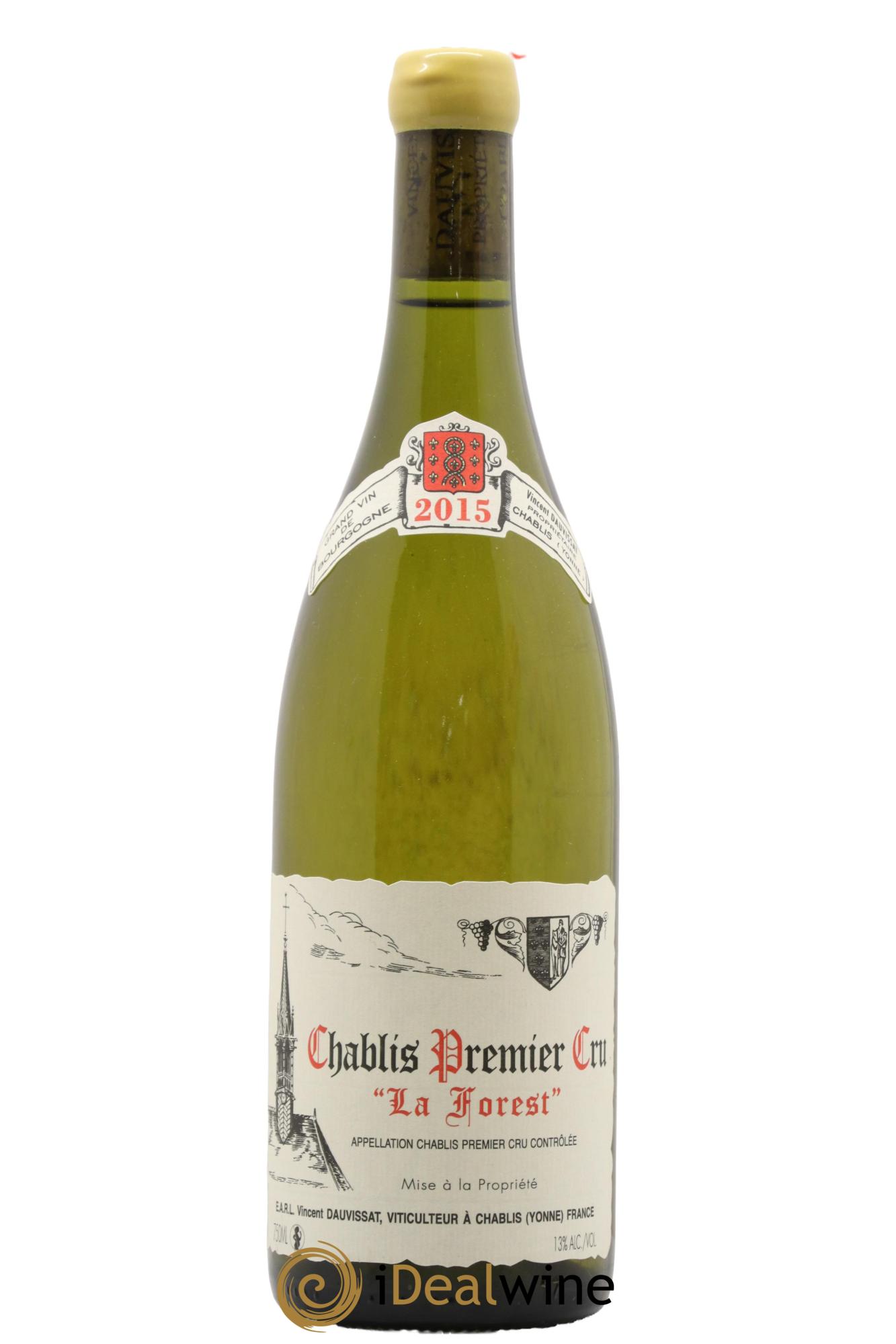 Chablis 1er Cru La Forest Vincent Dauvissat (Domaine) 2015 - Posten von 1 Flasche - 0