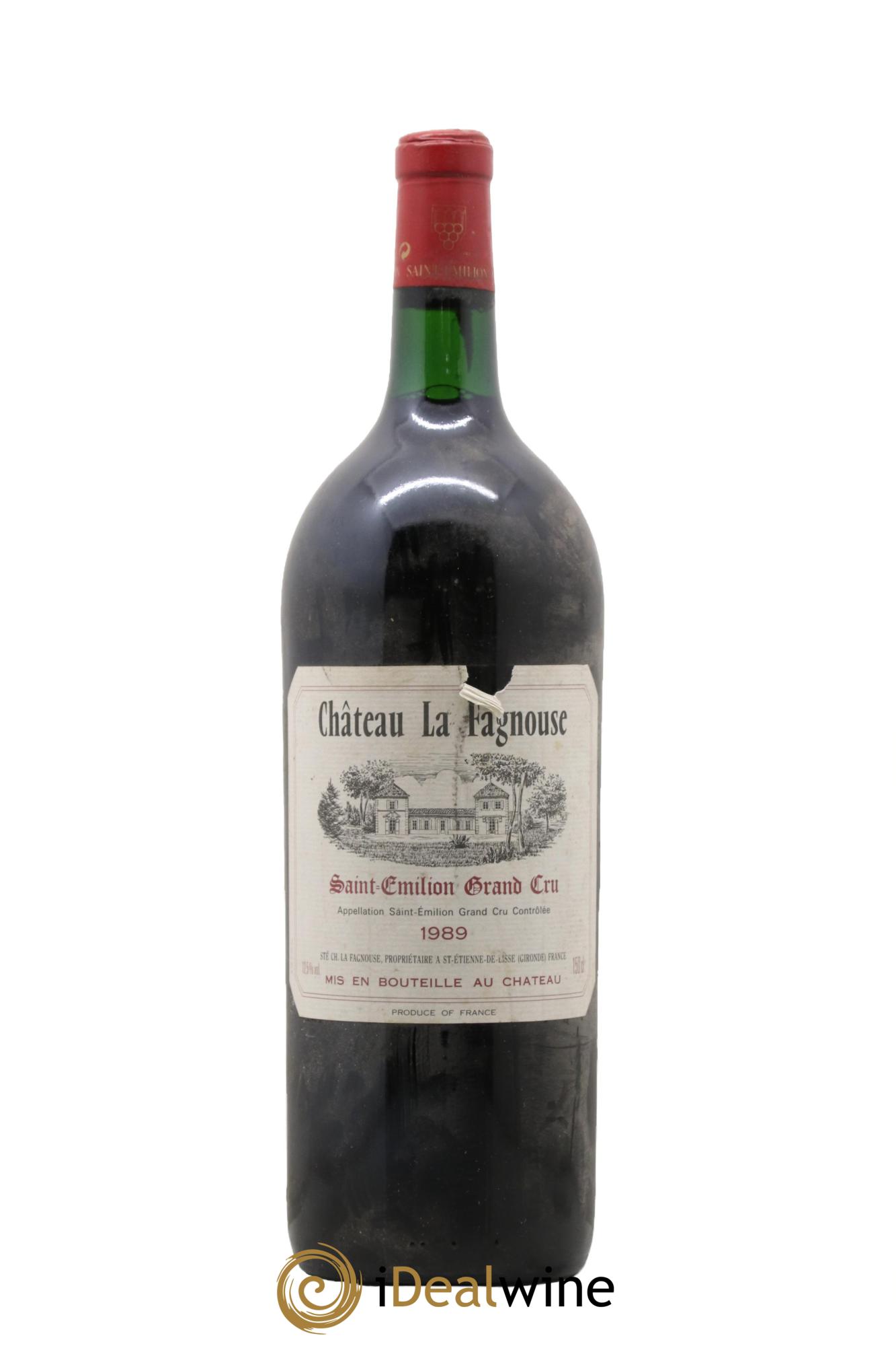 Saint-Émilion Grand Cru Château La Fagnouse 1989 - Lotto di 1 magnum - 0