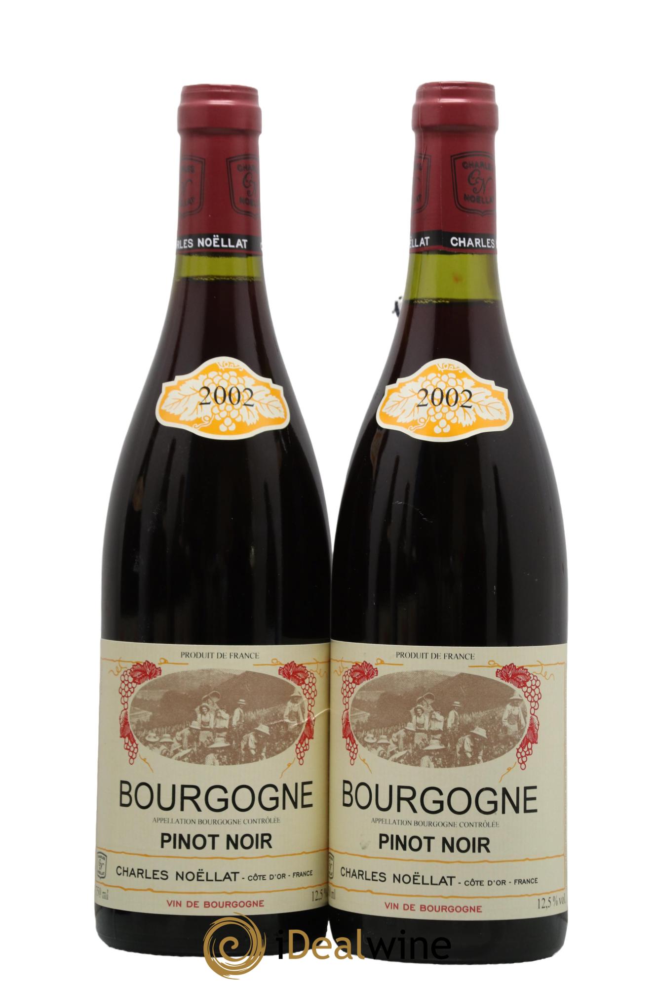 Bourgogne Domaine Charles Noellat 2002 - Lot de 2 bouteilles - 0