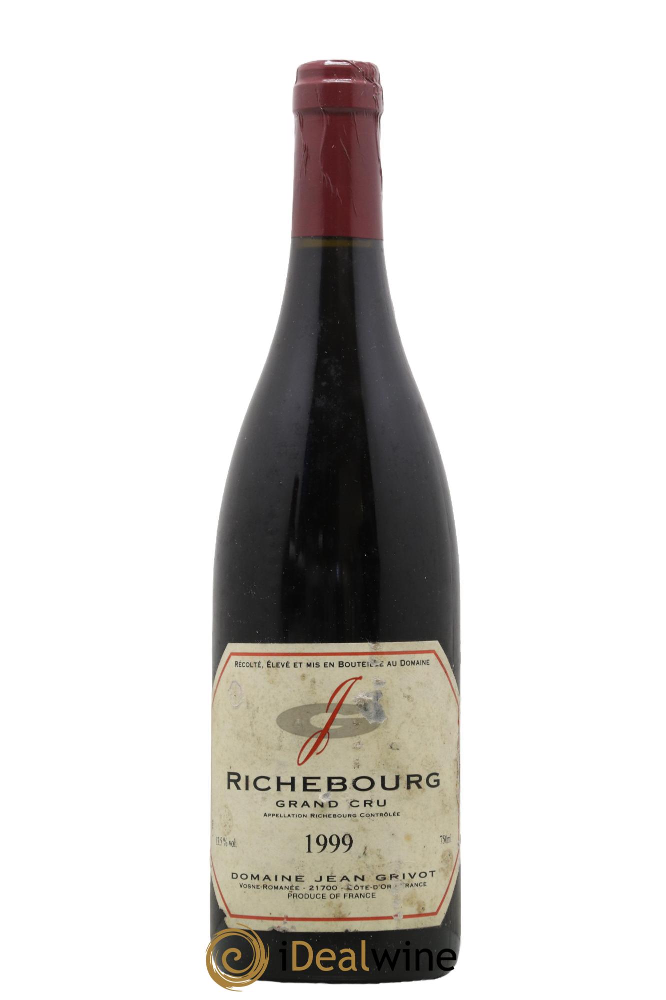 Richebourg Grand Cru Jean Grivot 1999 - Lot of 1 bottle - 0