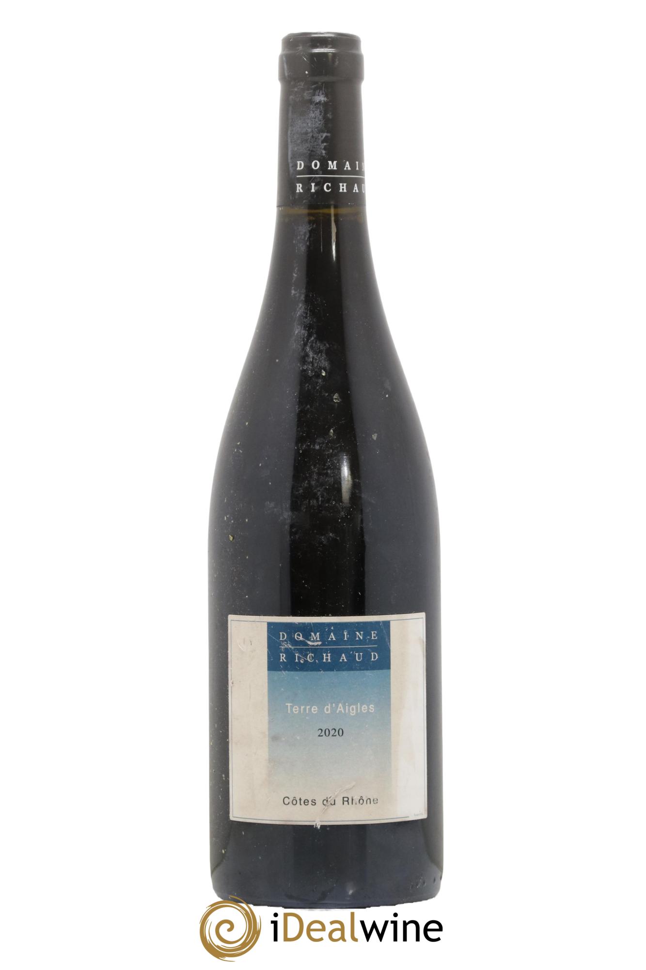 Côtes du Rhône Terre d'Aigles Marcel Richaud  2020 - Posten von 1 Flasche - 0