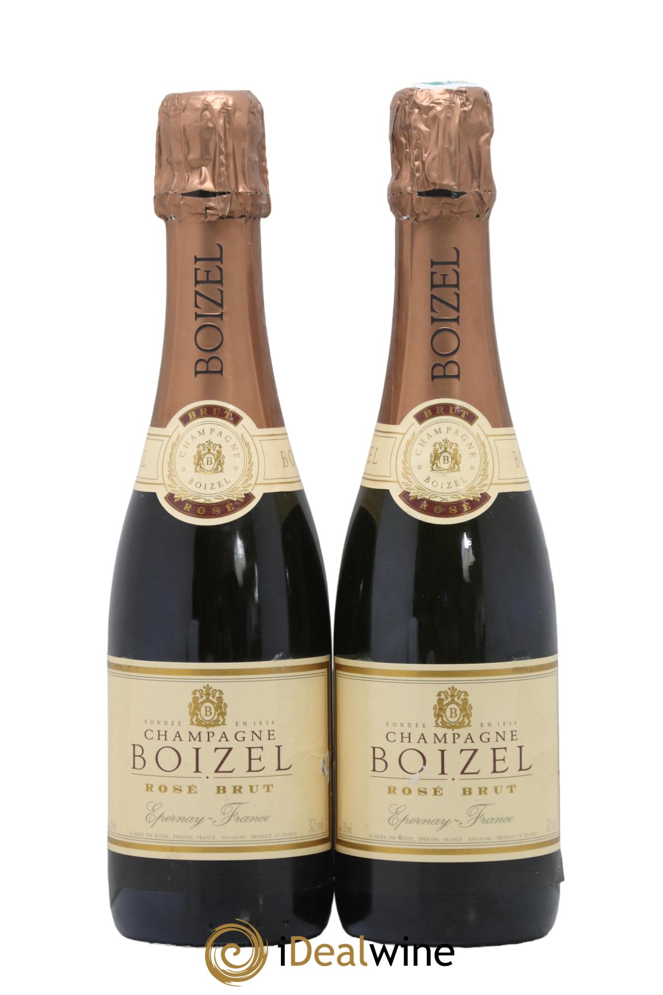 Champagne -- Brut Maison Boizel - Lot de 2 demi bouteilles - 0