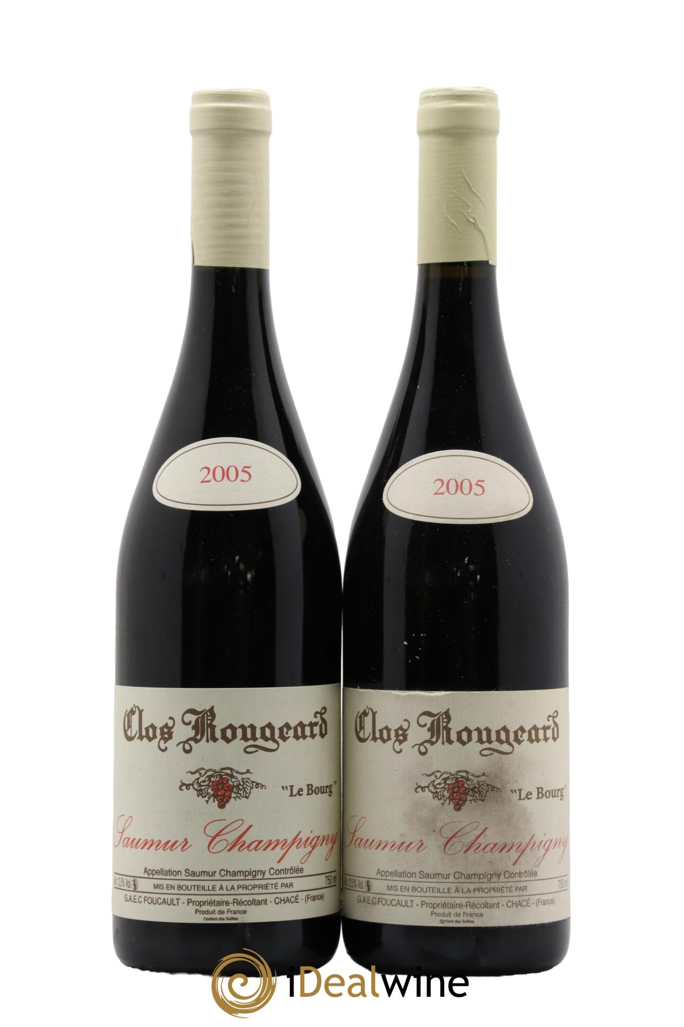 Saumur-Champigny Le Bourg Clos Rougeard 2005 - Lot of 2 bottles - 0