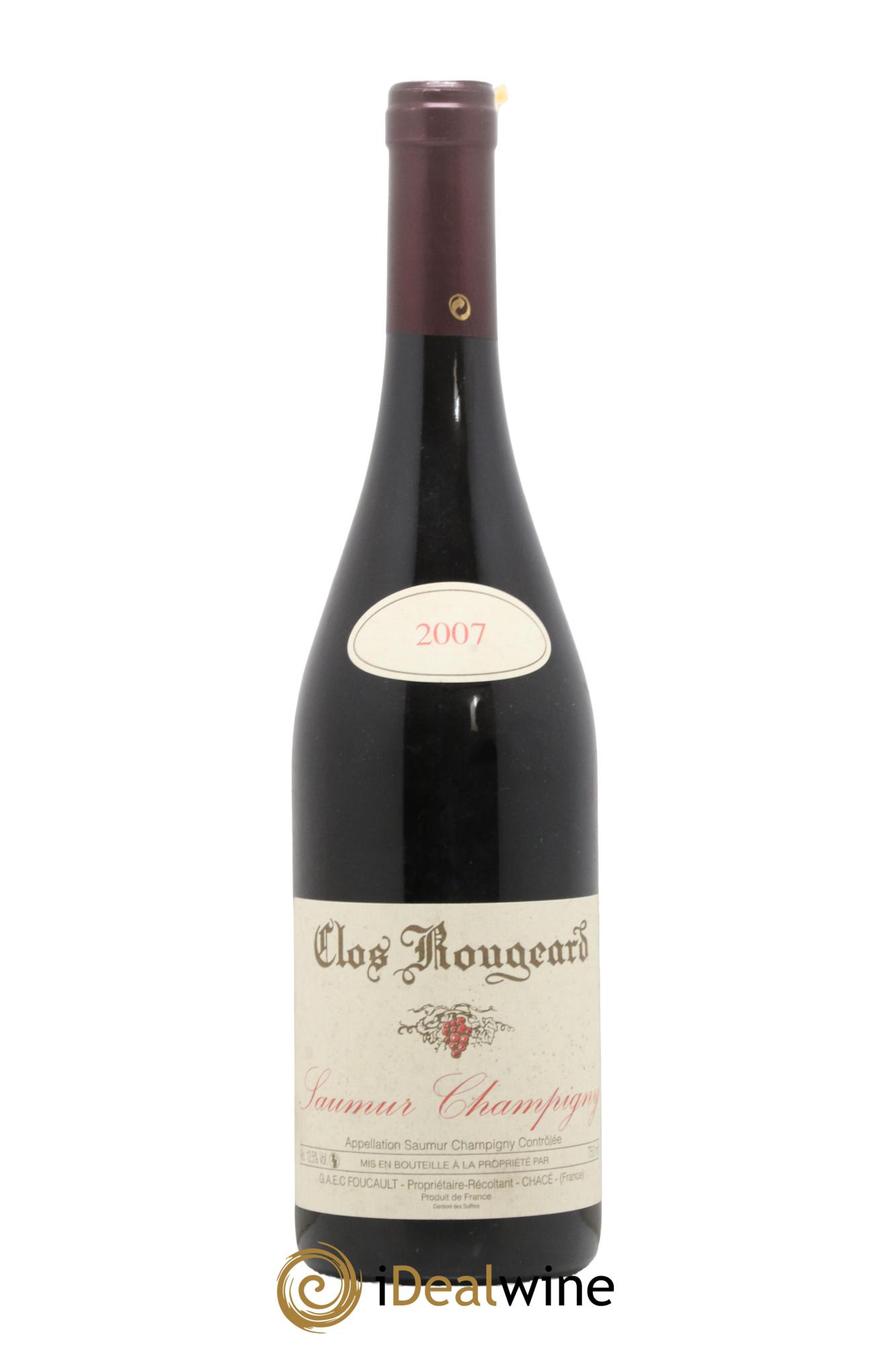 Saumur-Champigny Clos Rougeard 2007 - Posten von 1 Flasche - 0