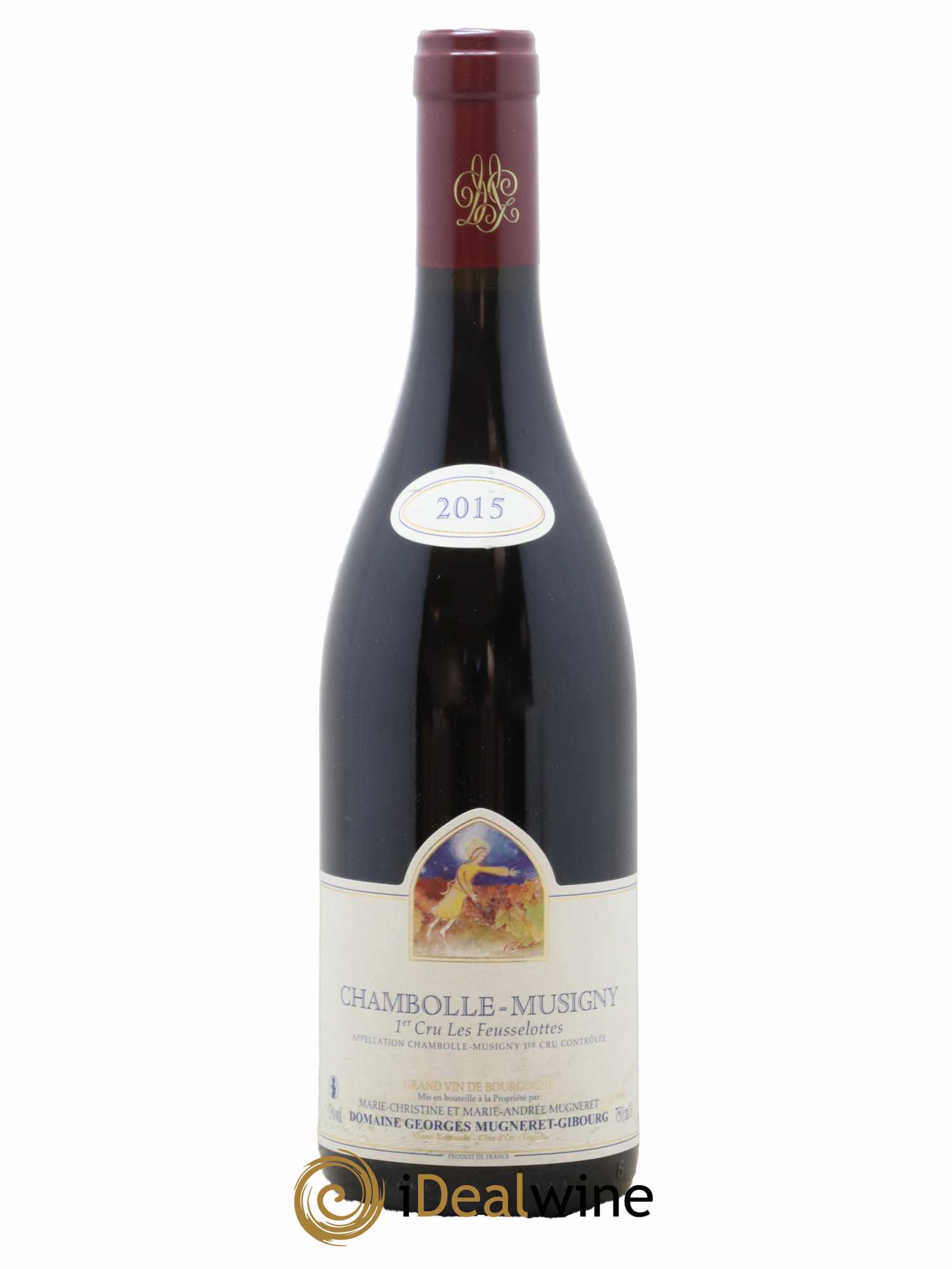 Chambolle-Musigny 1er Cru Les Feusselottes Mugneret-Gibourg (Domaine) 2015 - Posten von 1 Flasche - 0