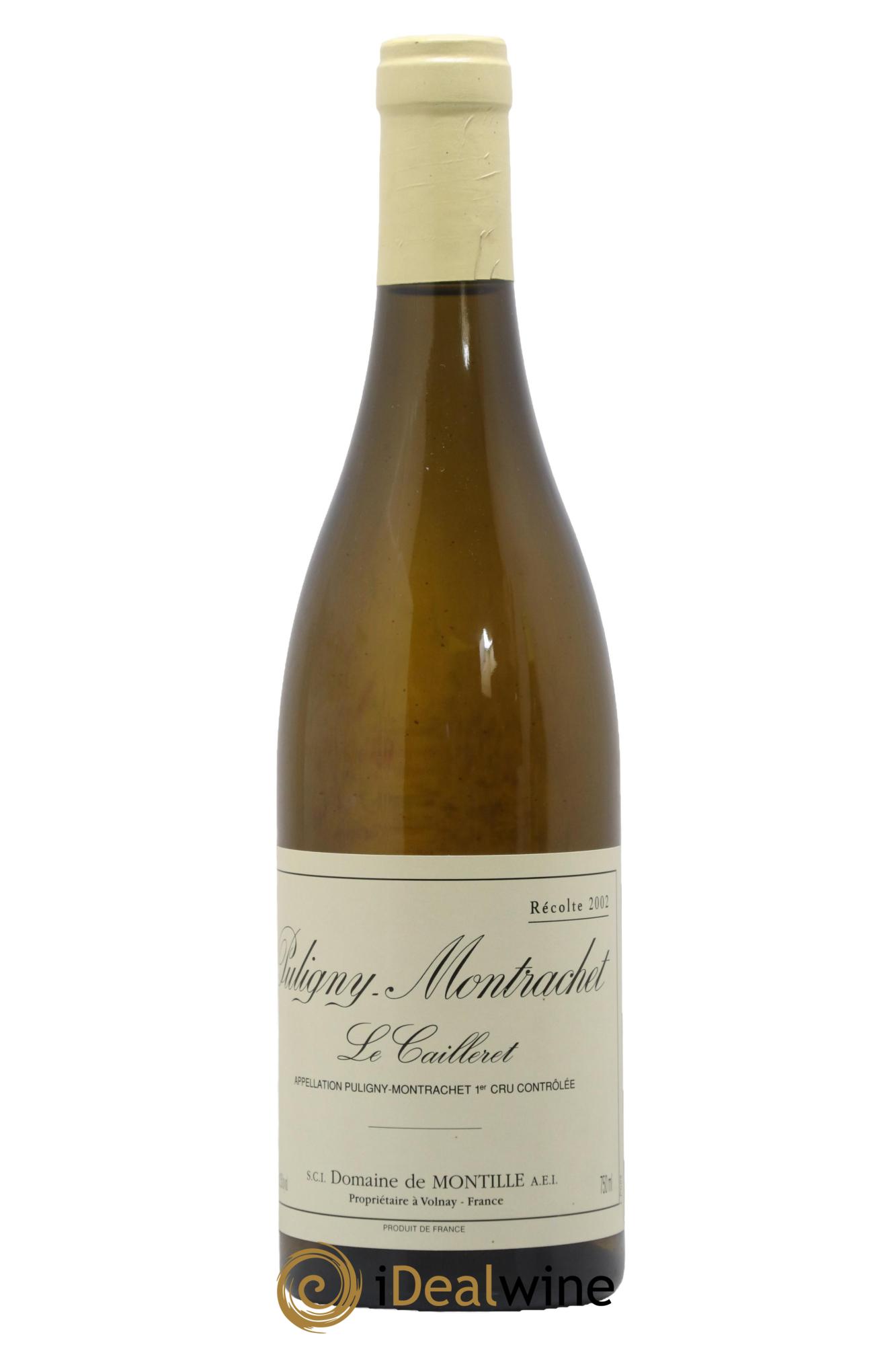 Puligny-Montrachet 1er Cru Le Cailleret De Montille (Domaine) 2002 - Posten von 1 Flasche - 0