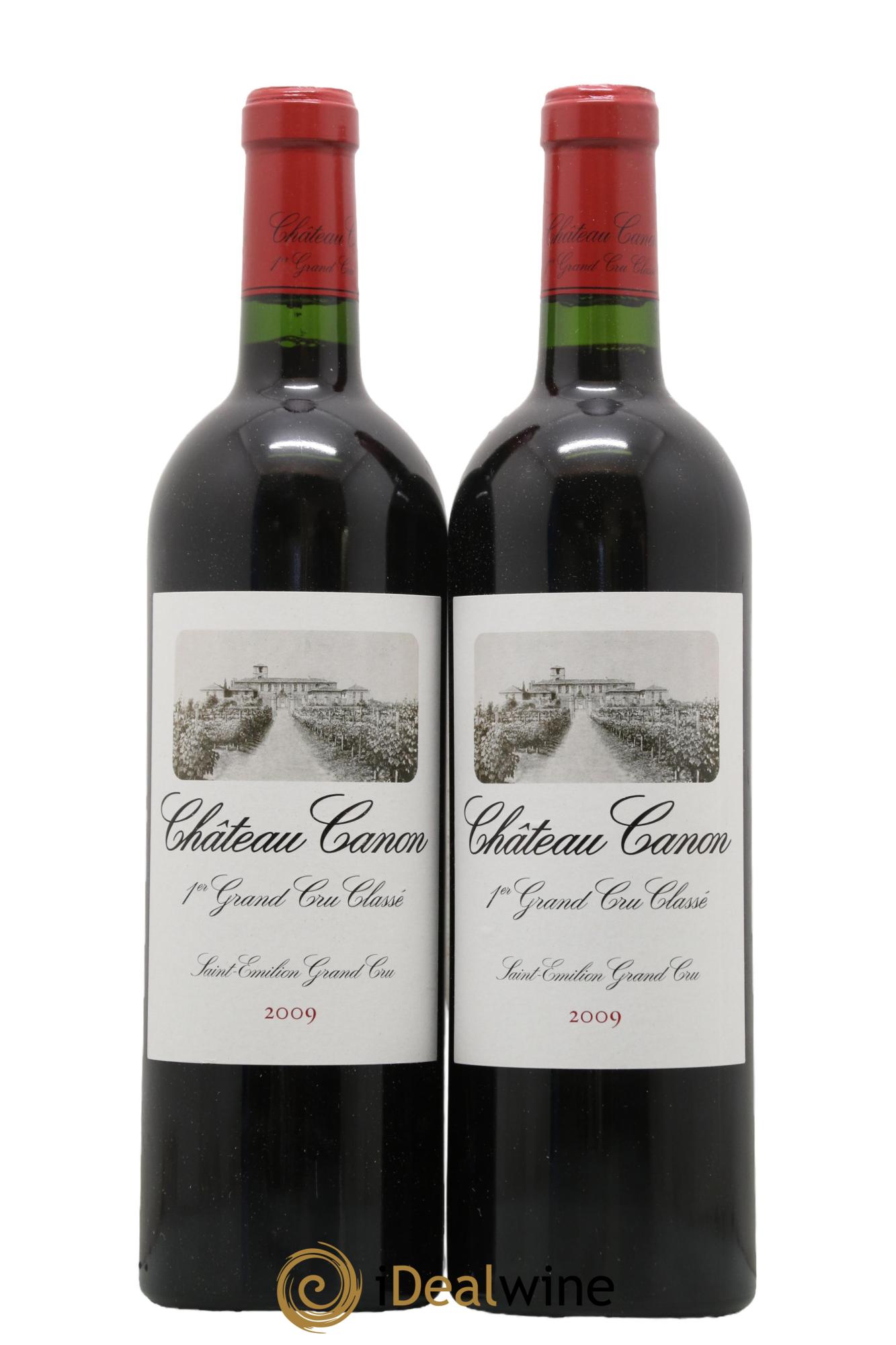 Château Canon 1er Grand Cru Classé B 2009 - Posten von 2 Flaschen - 0