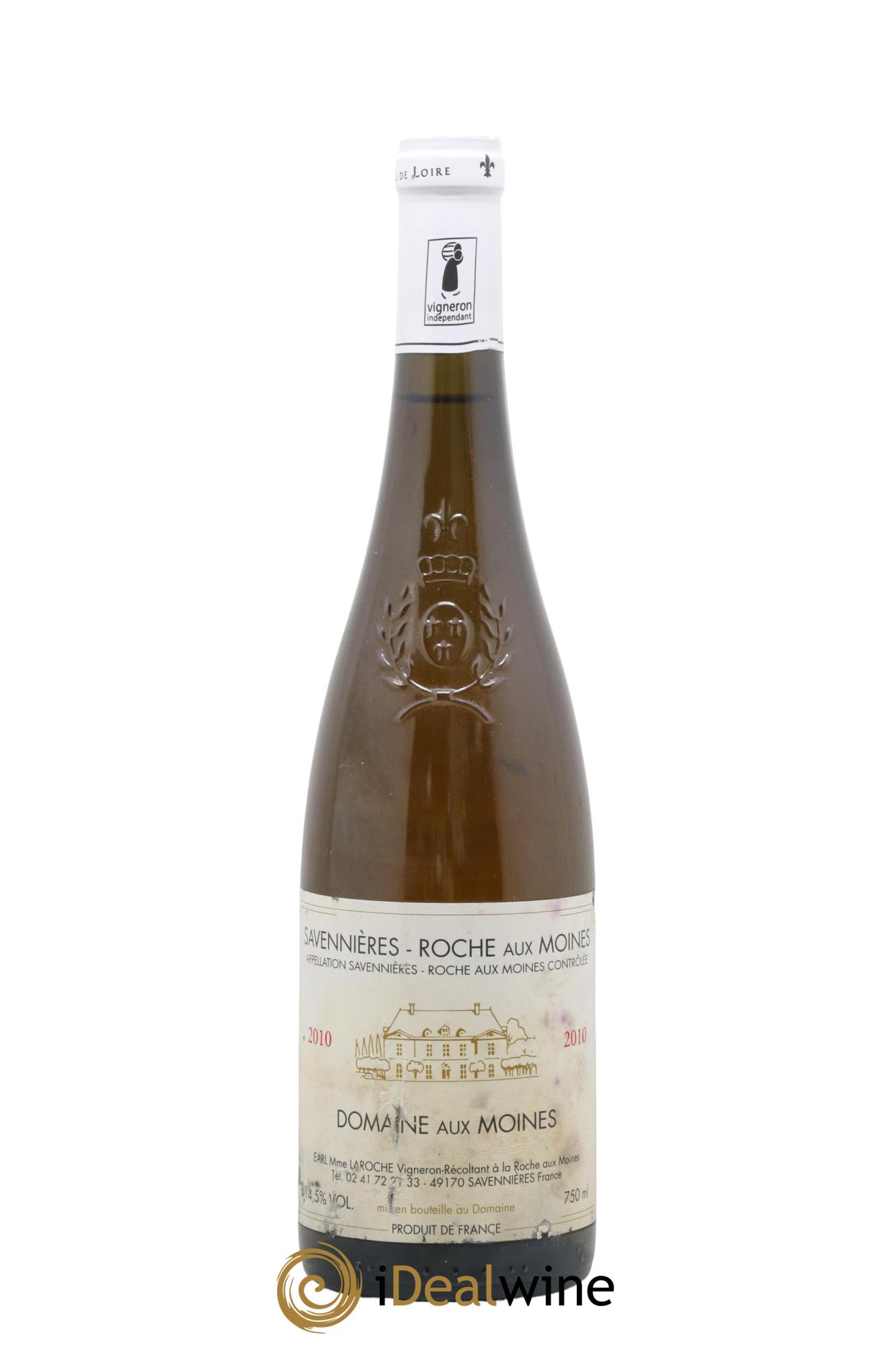 Savennières Roche aux Moines Domaine aux Moines 2010 - Lot de 1 bouteille - 0