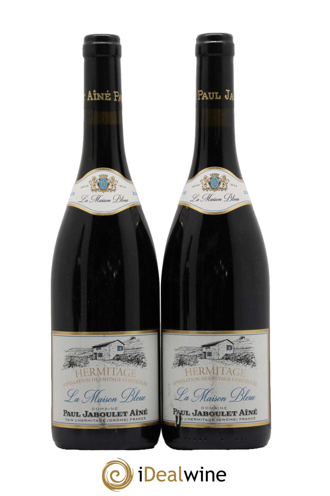 Hermitage La Maison Bleue Paul Jaboulet Ainé 2015 - Lot de 2 bouteilles - 0