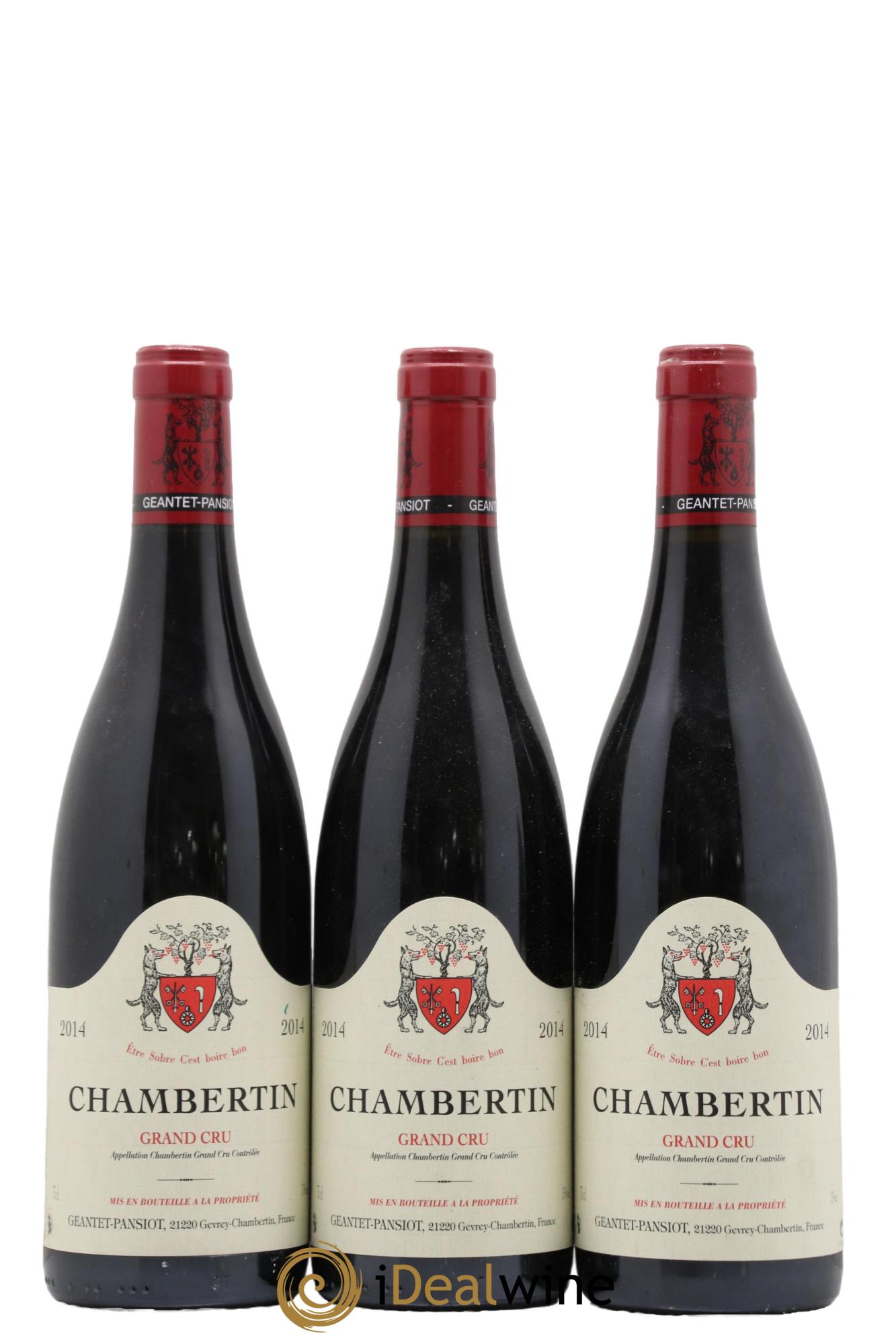 Chambertin Grand Cru Geantet-Pansiot 2014 - Posten von 3 Flaschen - 0