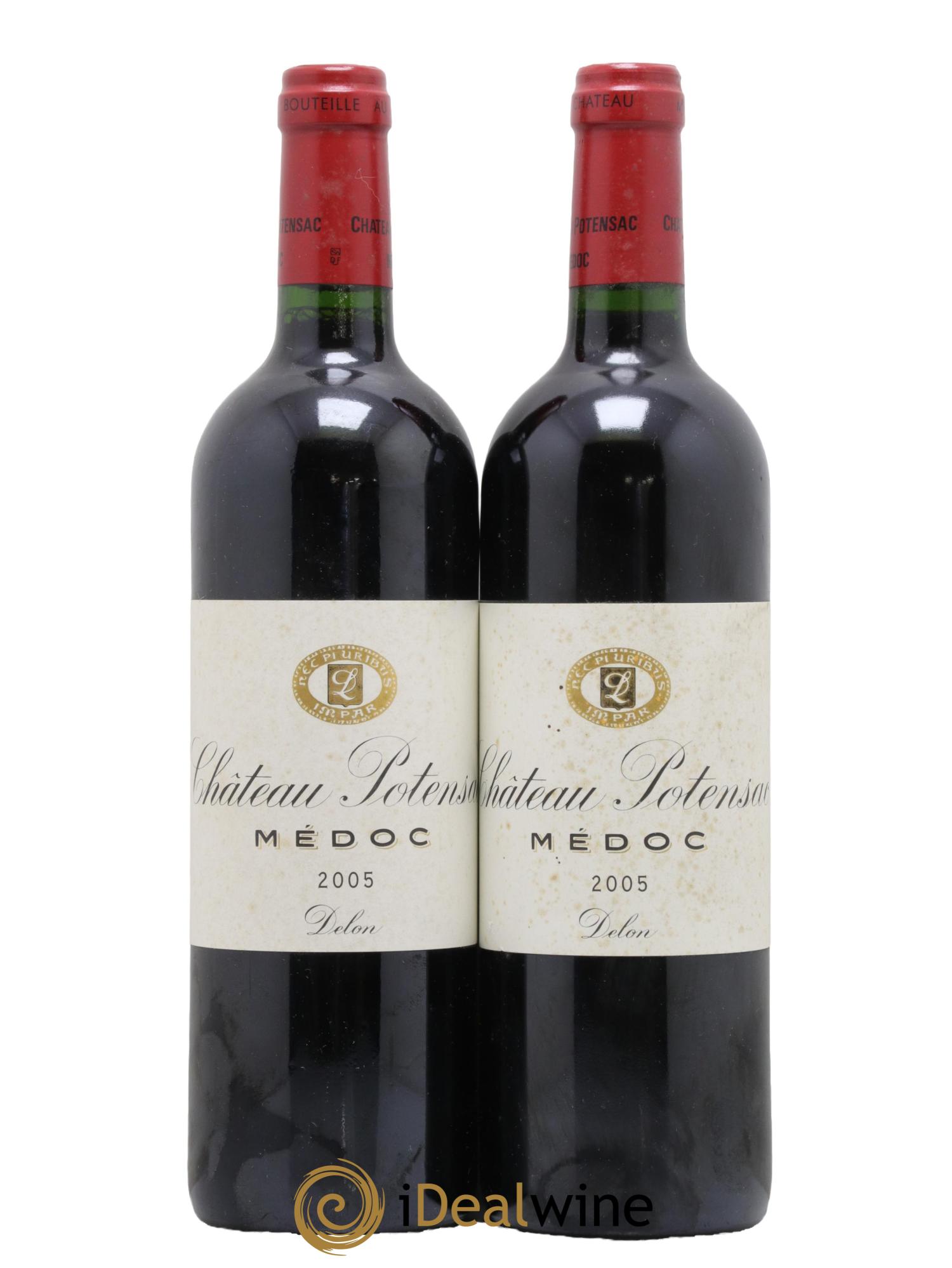 Château Potensac  2005 - Lot de 2 bouteilles - 0