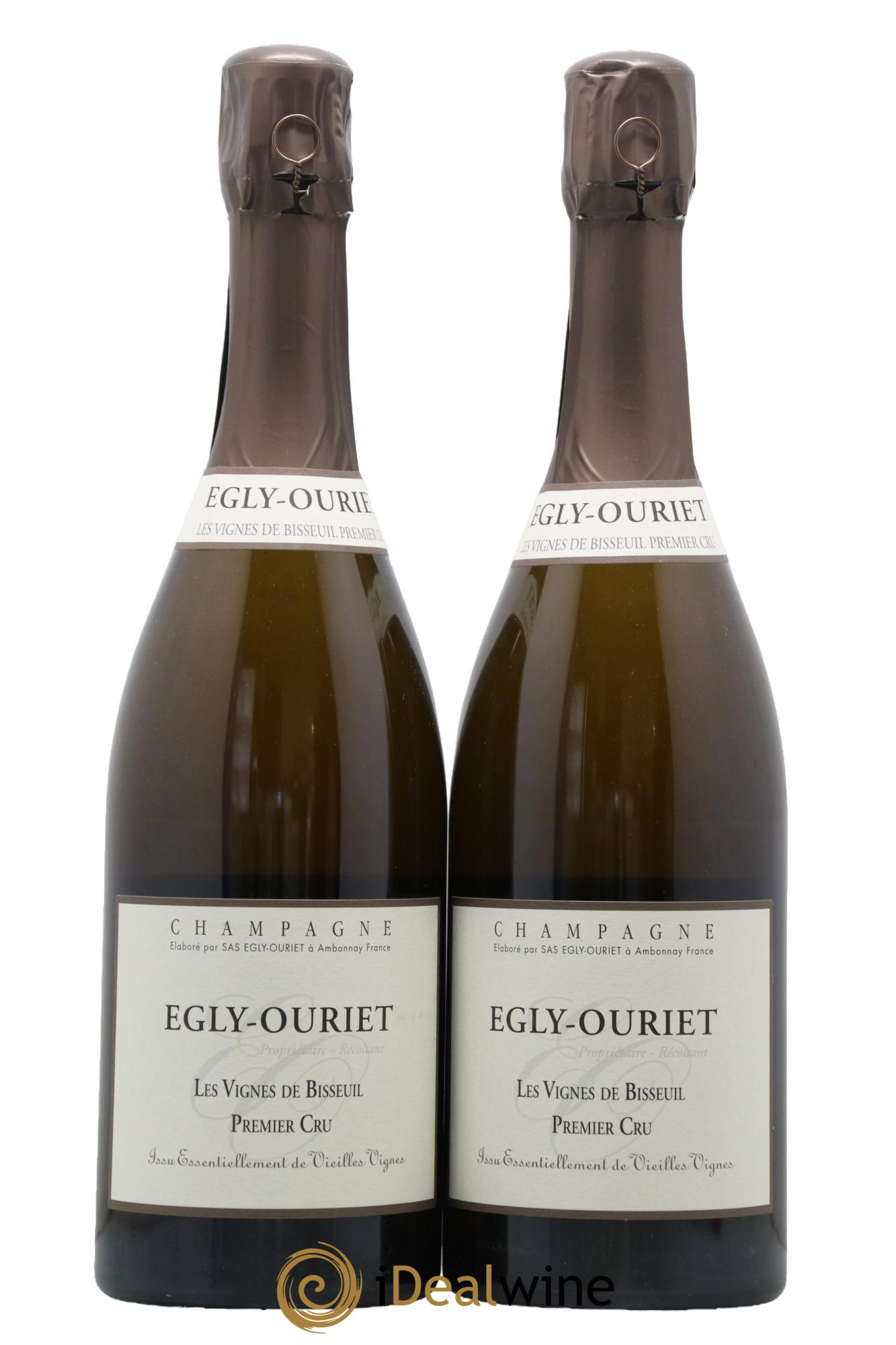 Les Vignes de Bisseuil Premier Cru Brut  Egly-Ouriet - Lot of 2 bottles - 0