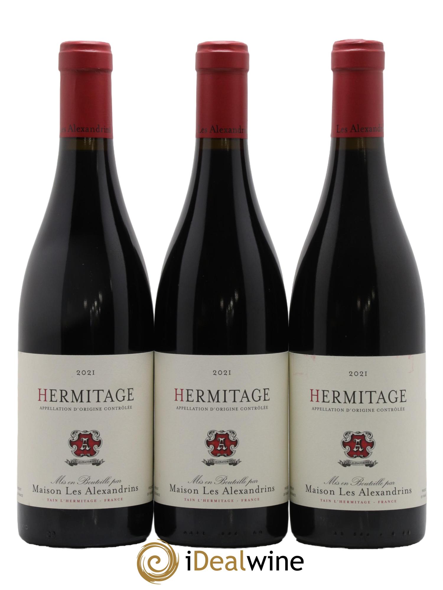 Hermitage Domaine Les Alexandrins 2021 - Posten von 3 Flaschen - 0