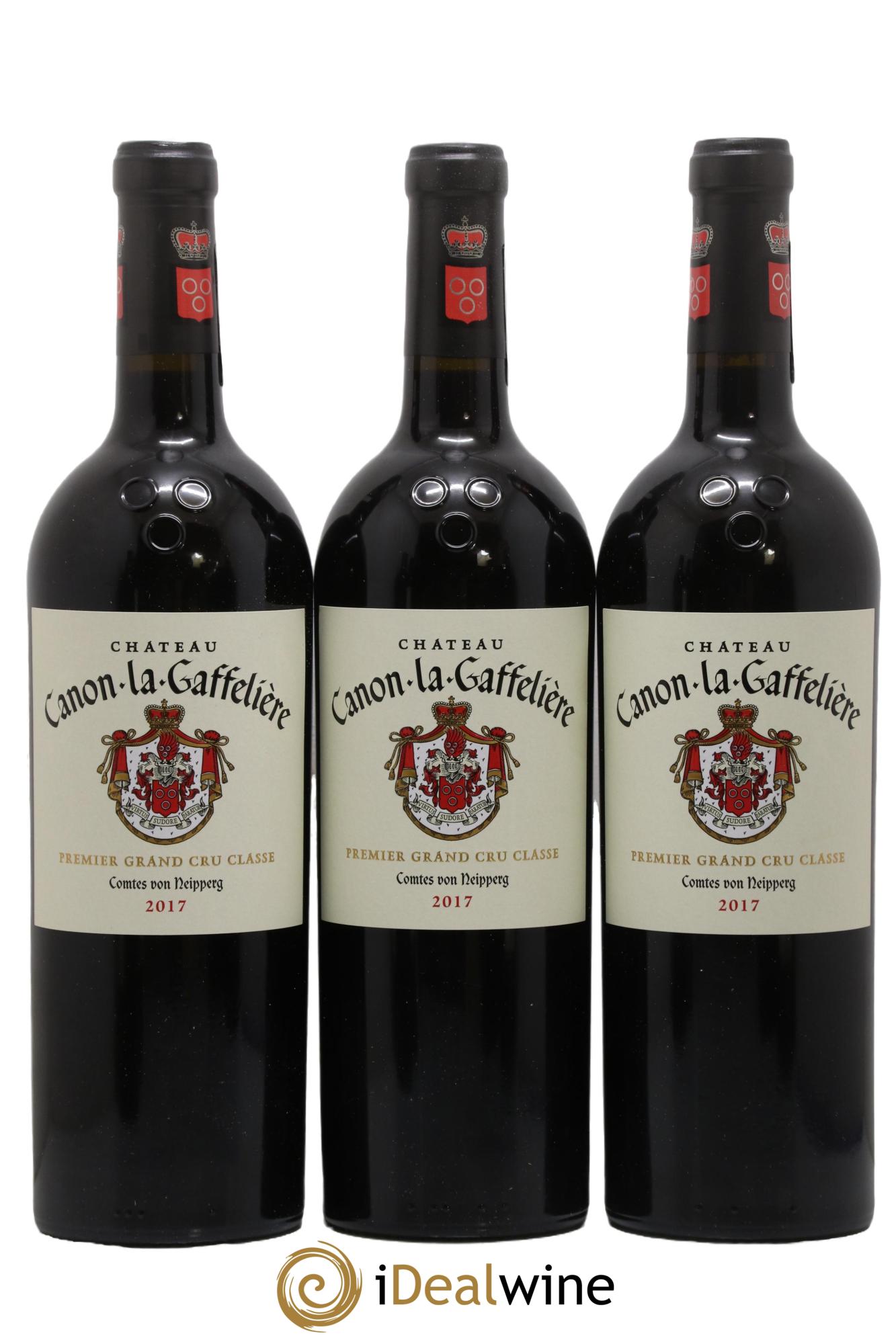 Château Canon la Gaffelière 1er Grand Cru Classé B  2017 - Lot of 6 bottles - 1