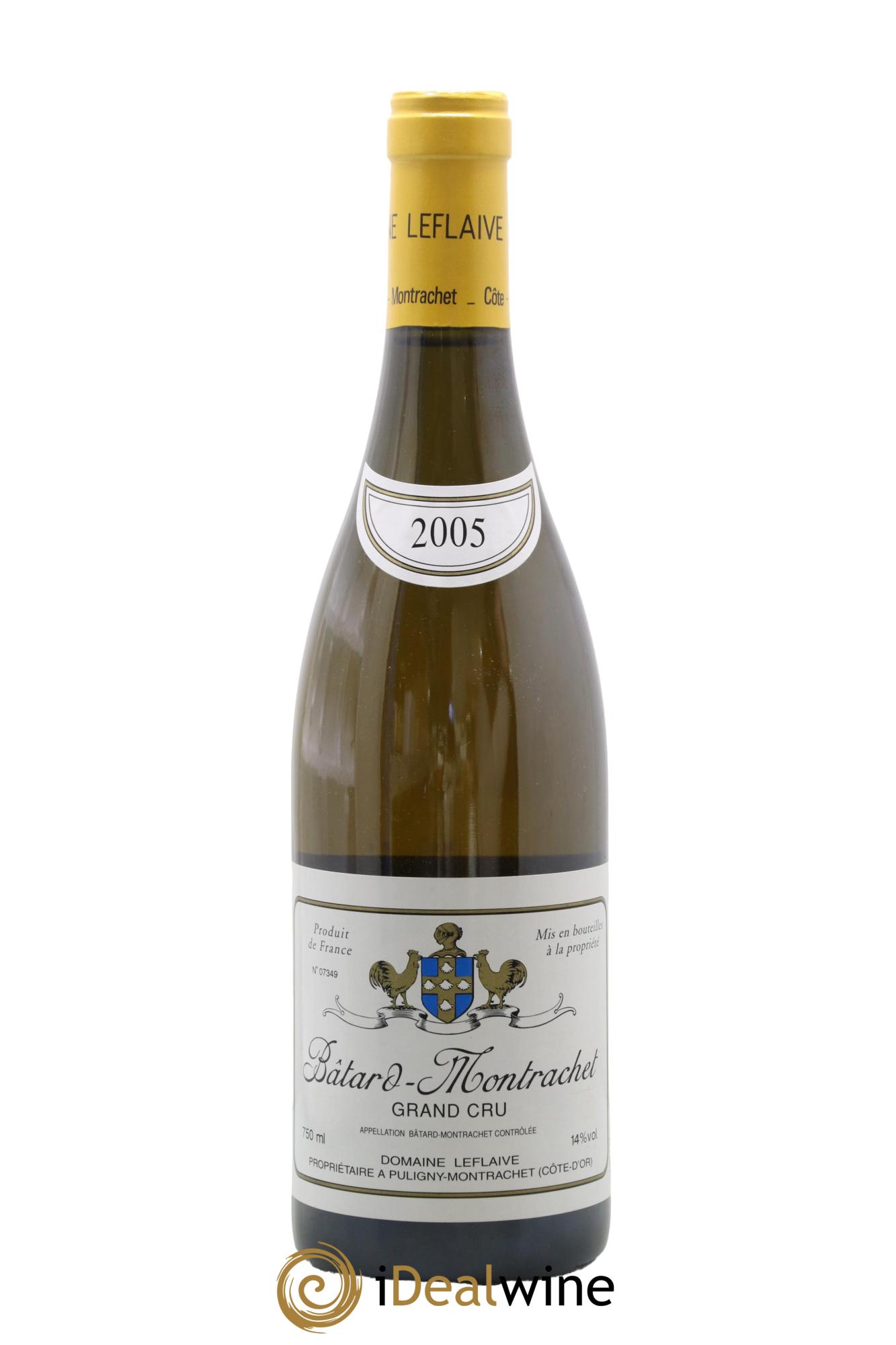 Bâtard-Montrachet Grand Cru Leflaive (Domaine) 2005 - Lot de 1 bouteille - 0