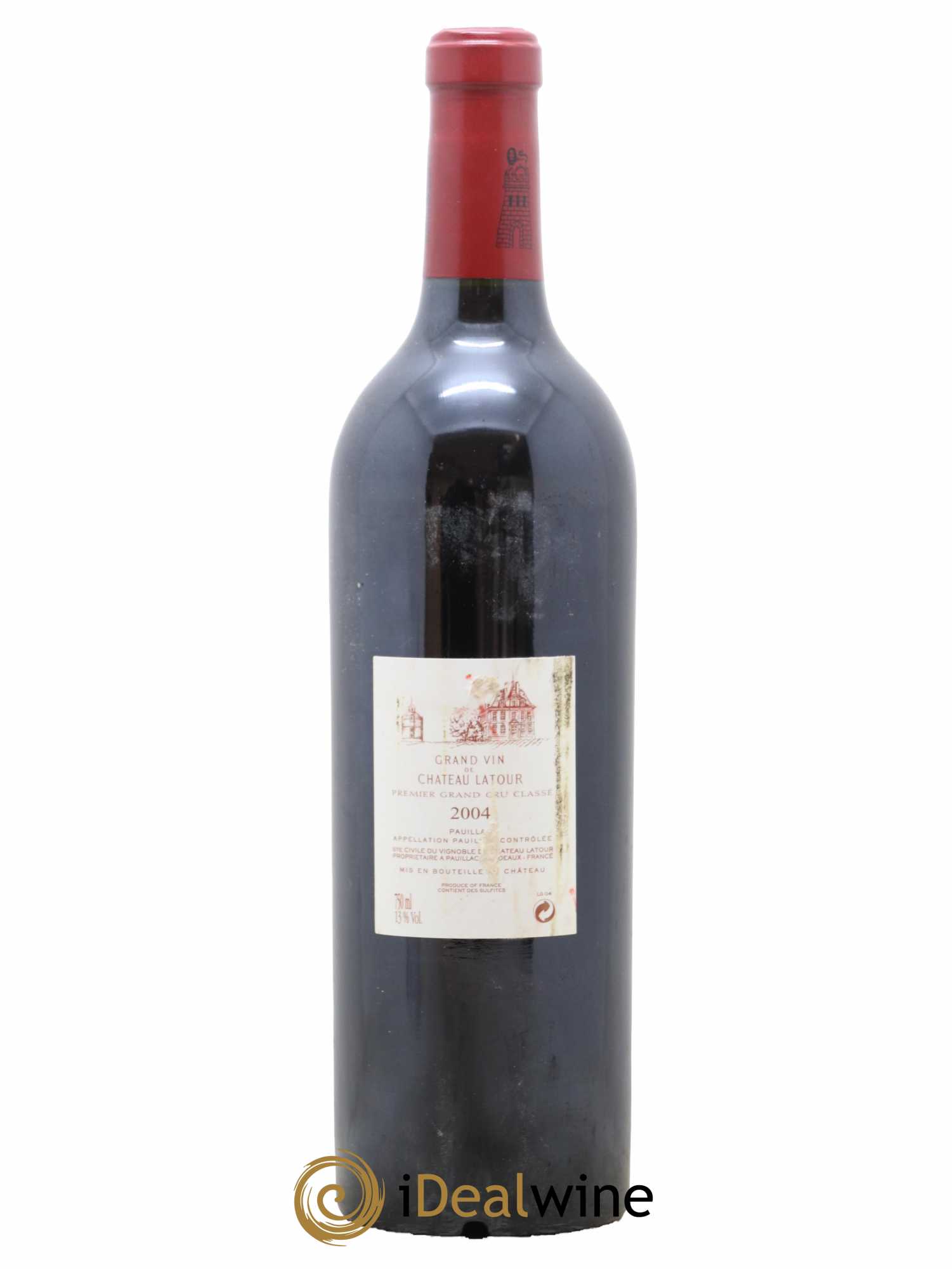 Château Latour 1er Grand Cru Classé 2004 - Lot de 1 bouteille - 1