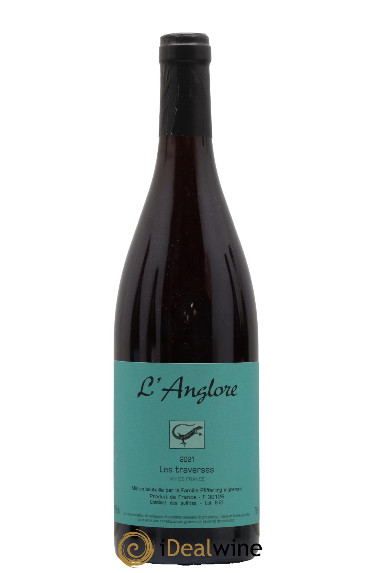 Vin de France Les Traverses L'Anglore 2021 - Lotto di 1 bottiglia - 0