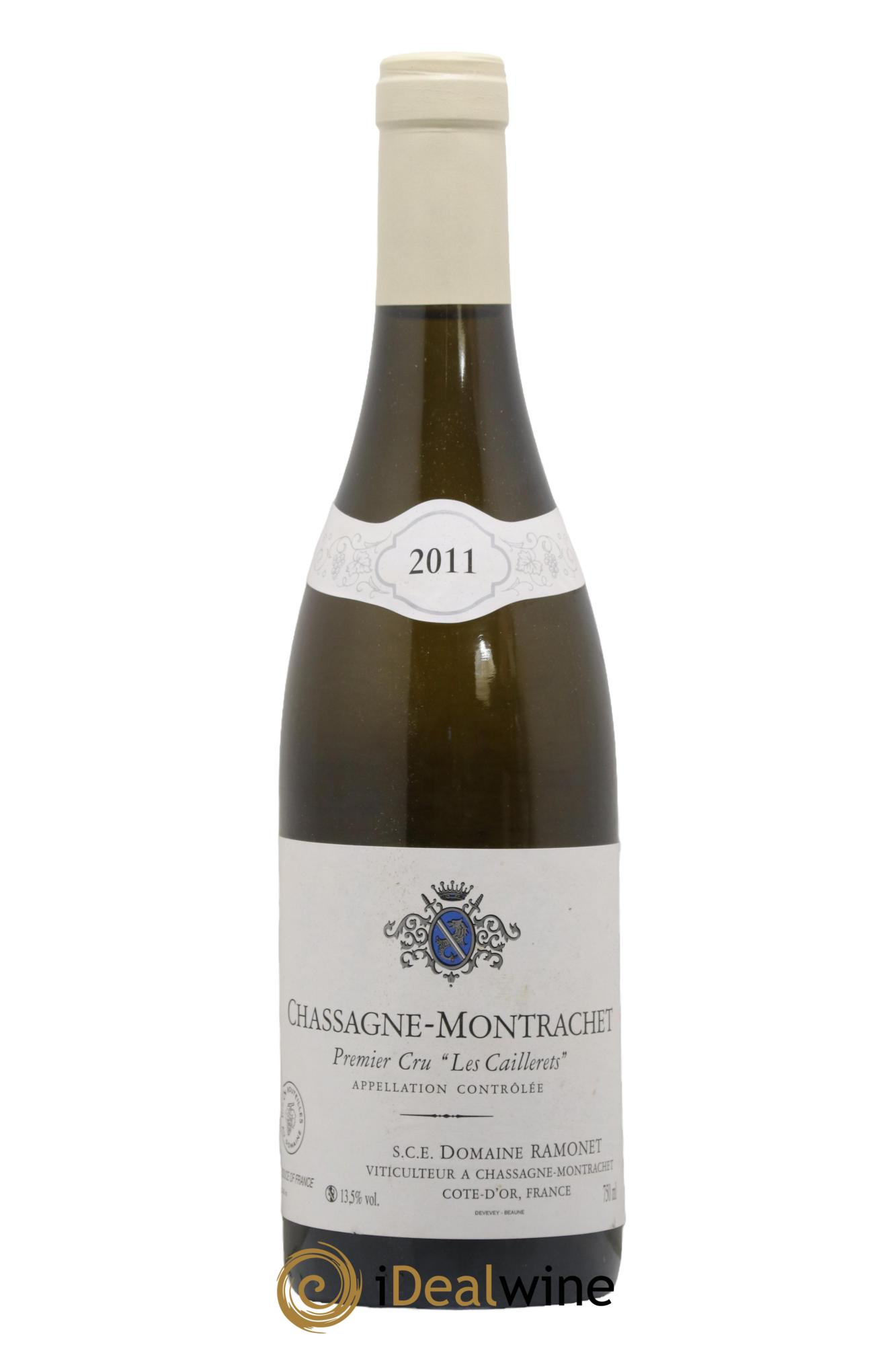 Chassagne-Montrachet 1er Cru Les Caillerets Ramonet (Domaine) 2011 - Posten von 1 Flasche - 0