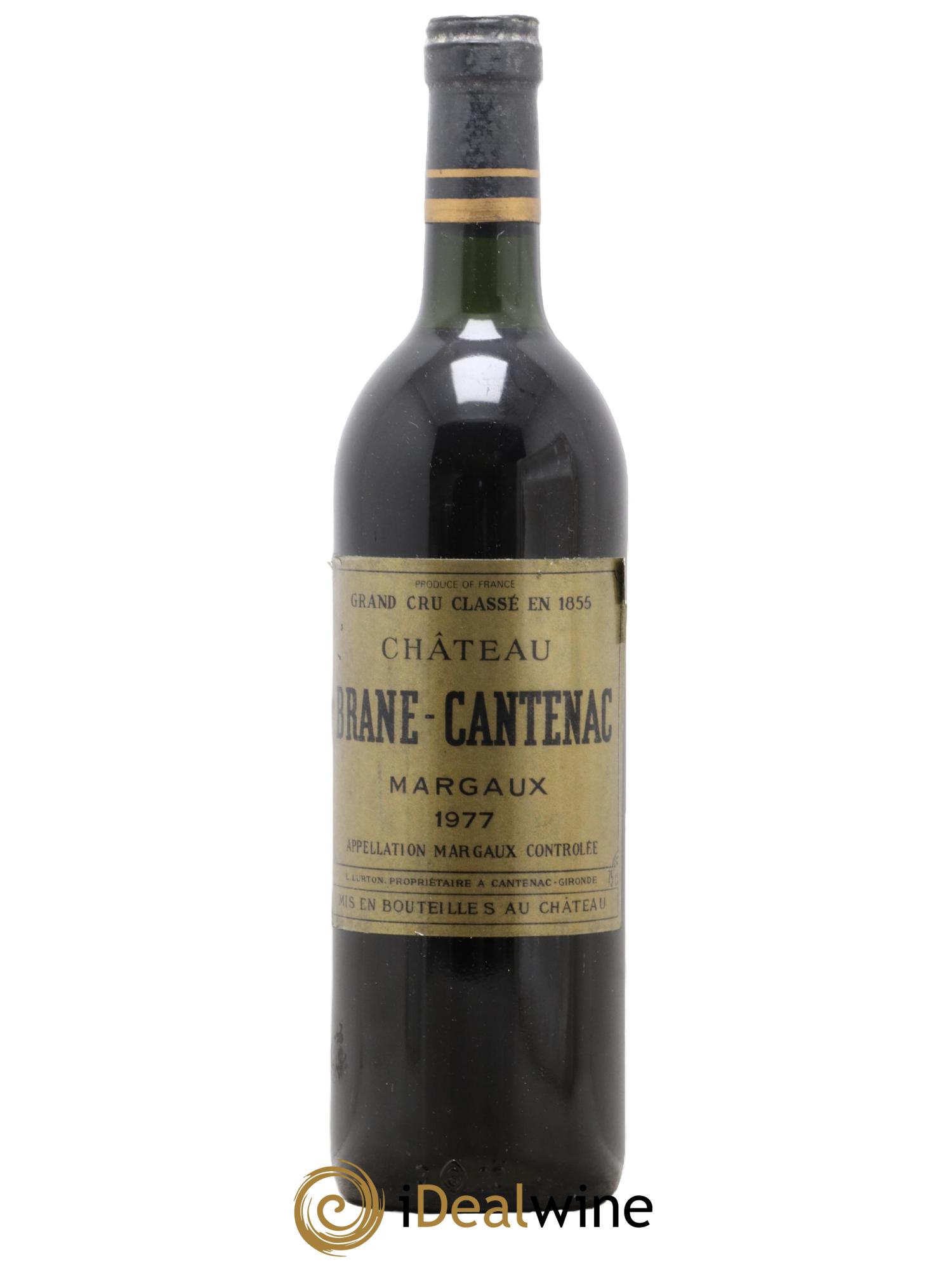 Château Brane Cantenac 2ème Grand Cru Classé  1977 - Lot of 1 bottle - 0