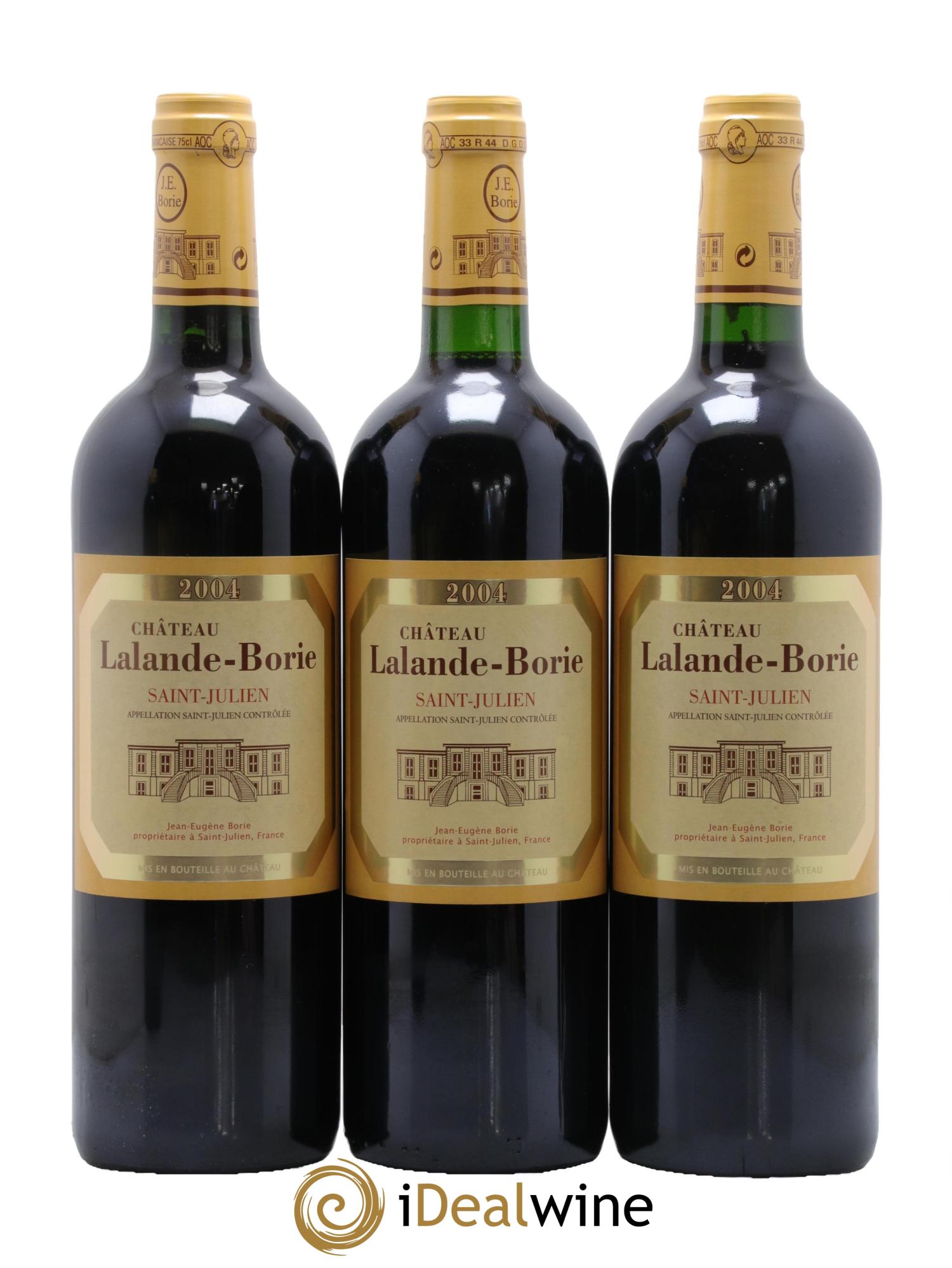 Château Lalande Borie 2004 - Lot of 12 bottles - 3