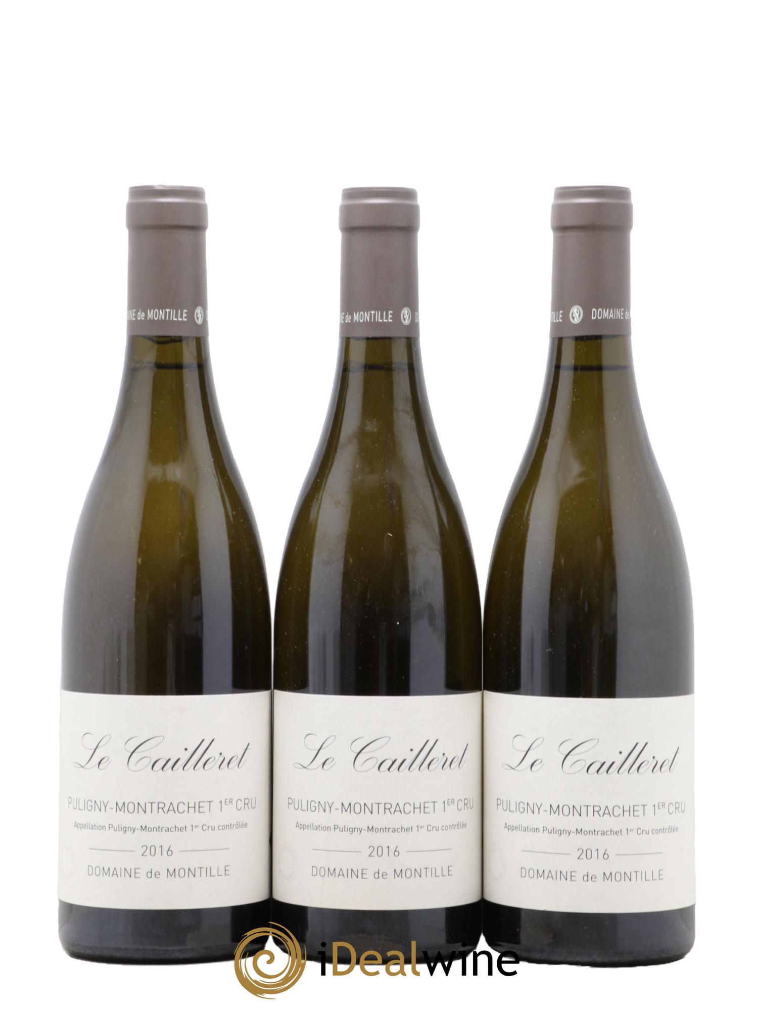 Puligny-Montrachet 1er Cru Le Cailleret De Montille (Domaine) 2016 - Lot de 3 bouteilles - 0