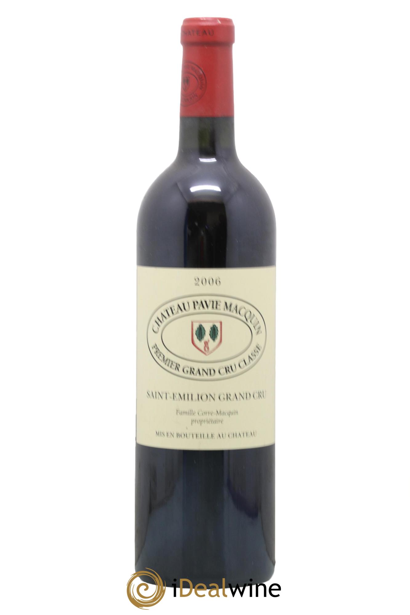 Château Pavie Macquin 1er Grand Cru Classé B 2006 - Lotto di 1 bottiglia - 0