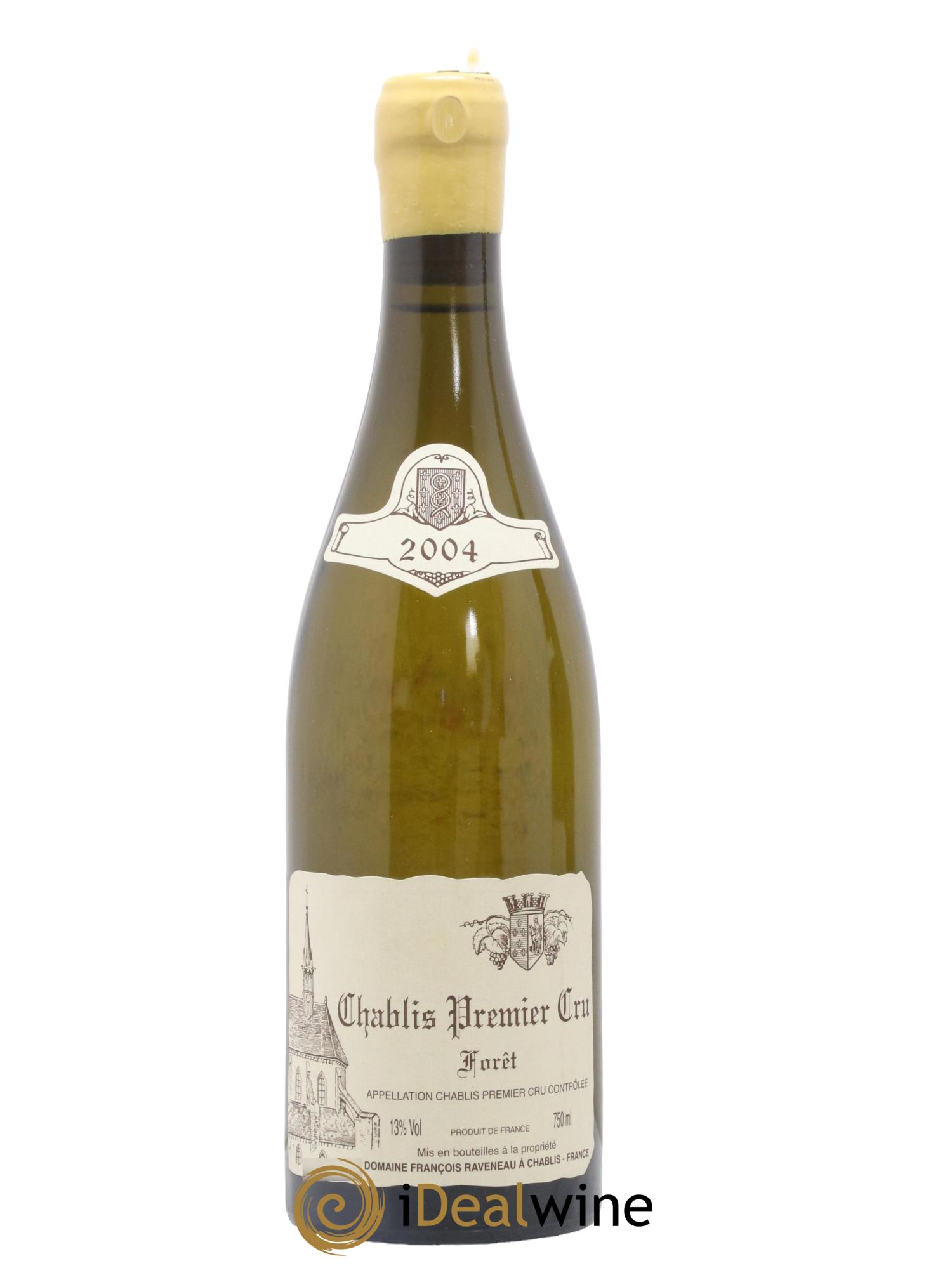 Chablis 1er Cru Forêt Raveneau (Domaine) 2004 - Posten von 1 Flasche - 0