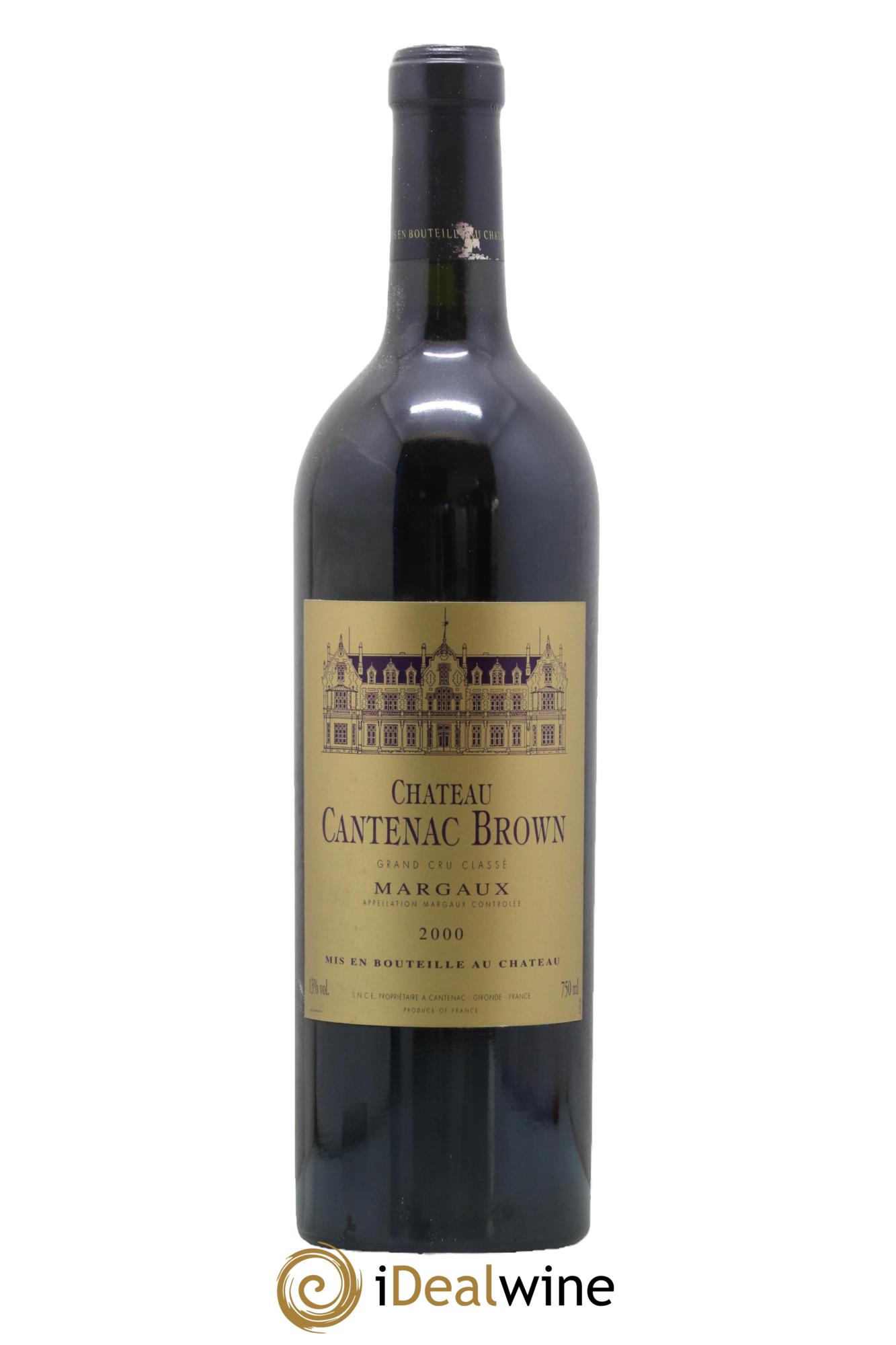 Château Cantenac Brown 3ème Grand Cru Classé 2000 - Posten von 1 Flasche - 0