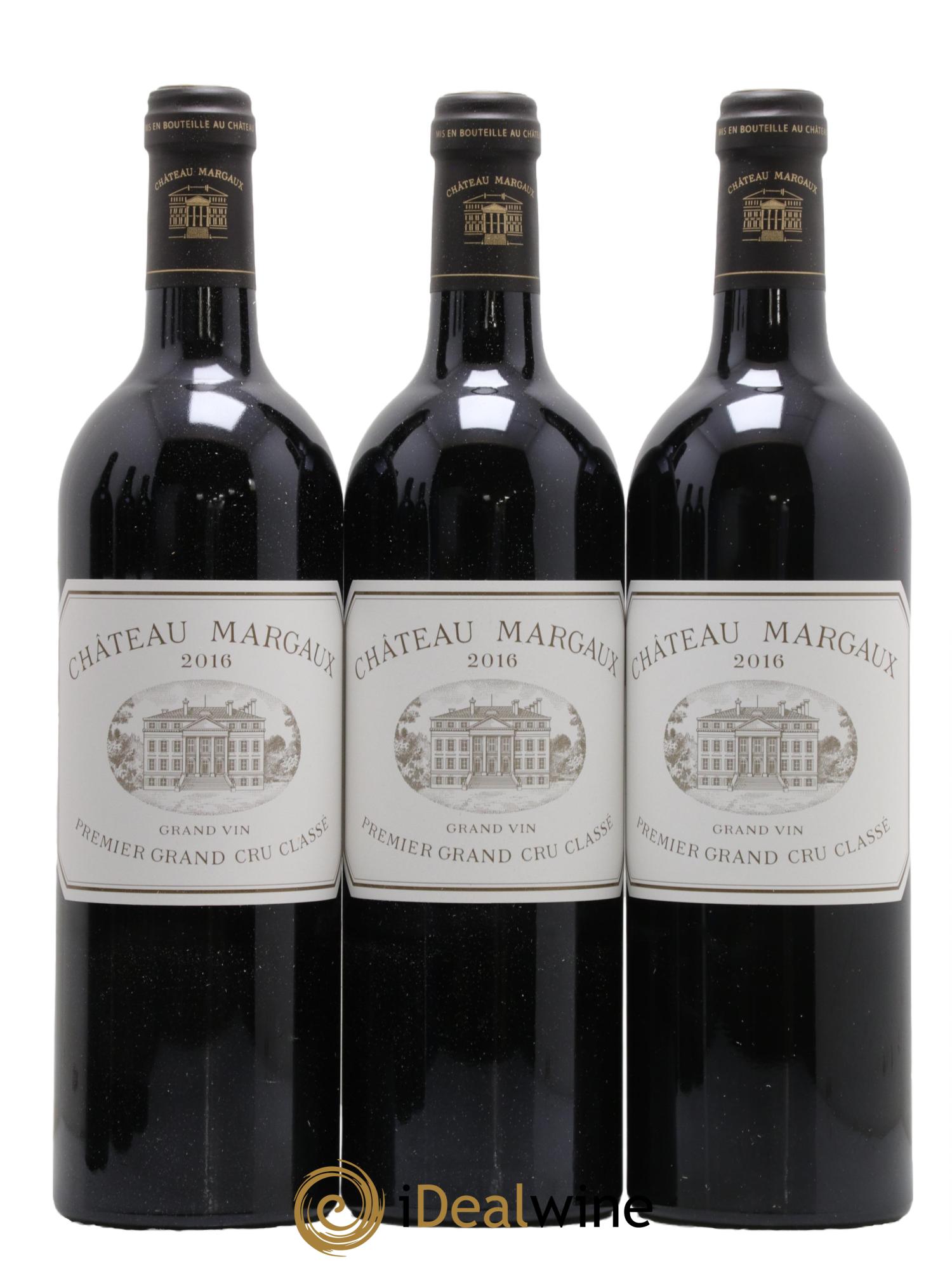 Château Margaux 1er Grand Cru Classé 2016 - Lot de 6 bouteilles - 1