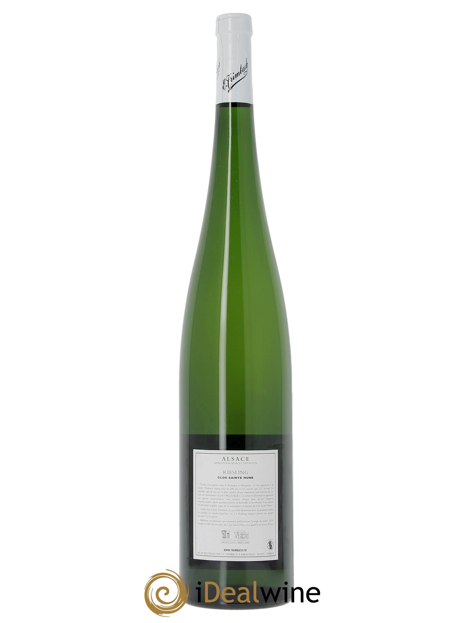 Alsace Riesling Clos Sainte-Hune 100eme Anniversaire Trimbach (Domaine)  2019 - Posten von 1 Magnum - 2