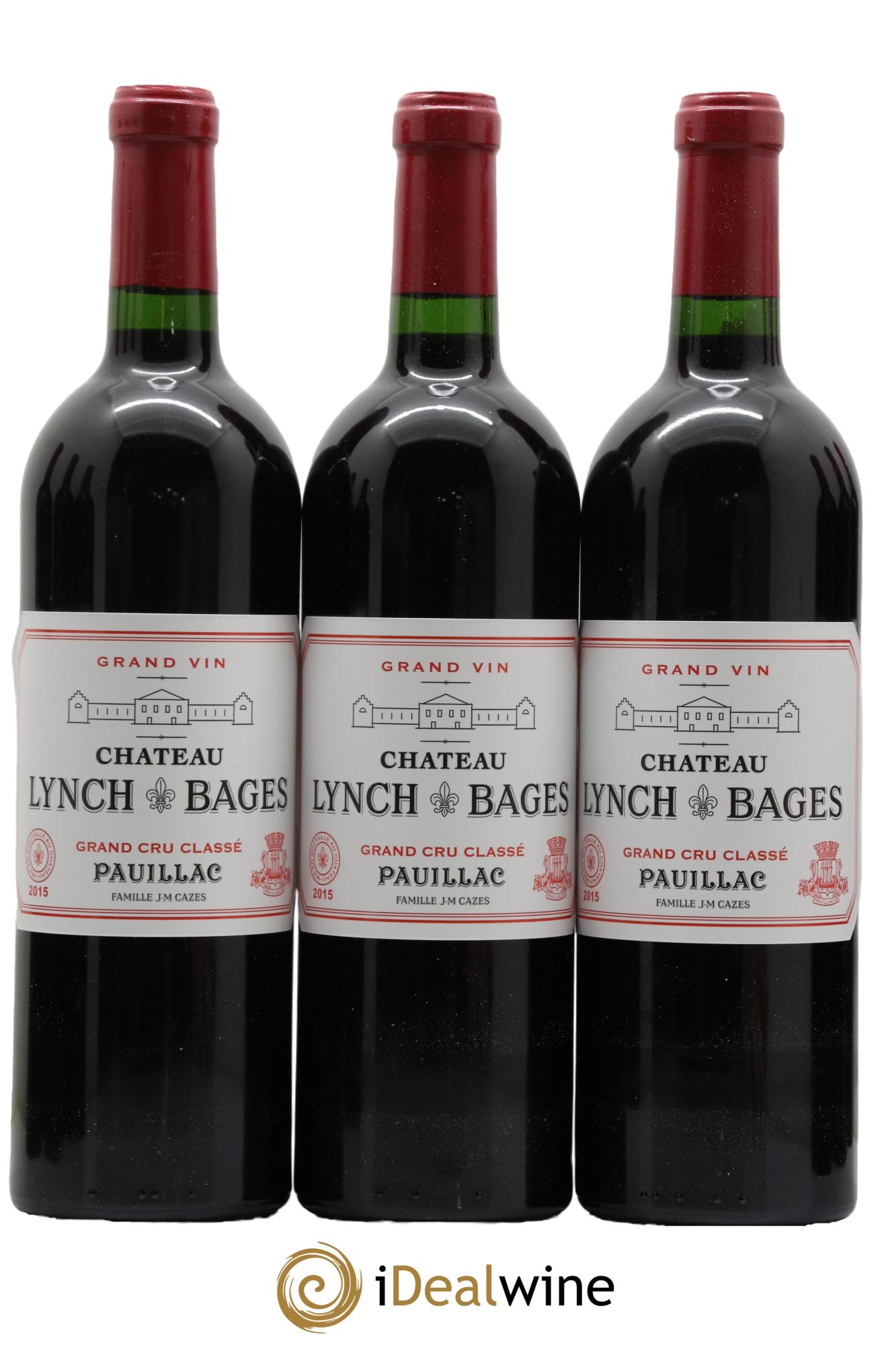 Château Lynch Bages 5ème Grand Cru Classé 2015 - Lot de 12 bouteilles - 4