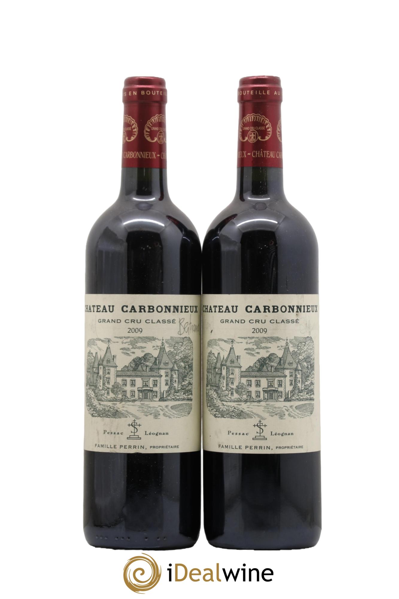 Château Carbonnieux Cru Classé de Graves 2009 - Posten von 2 Flaschen - 0