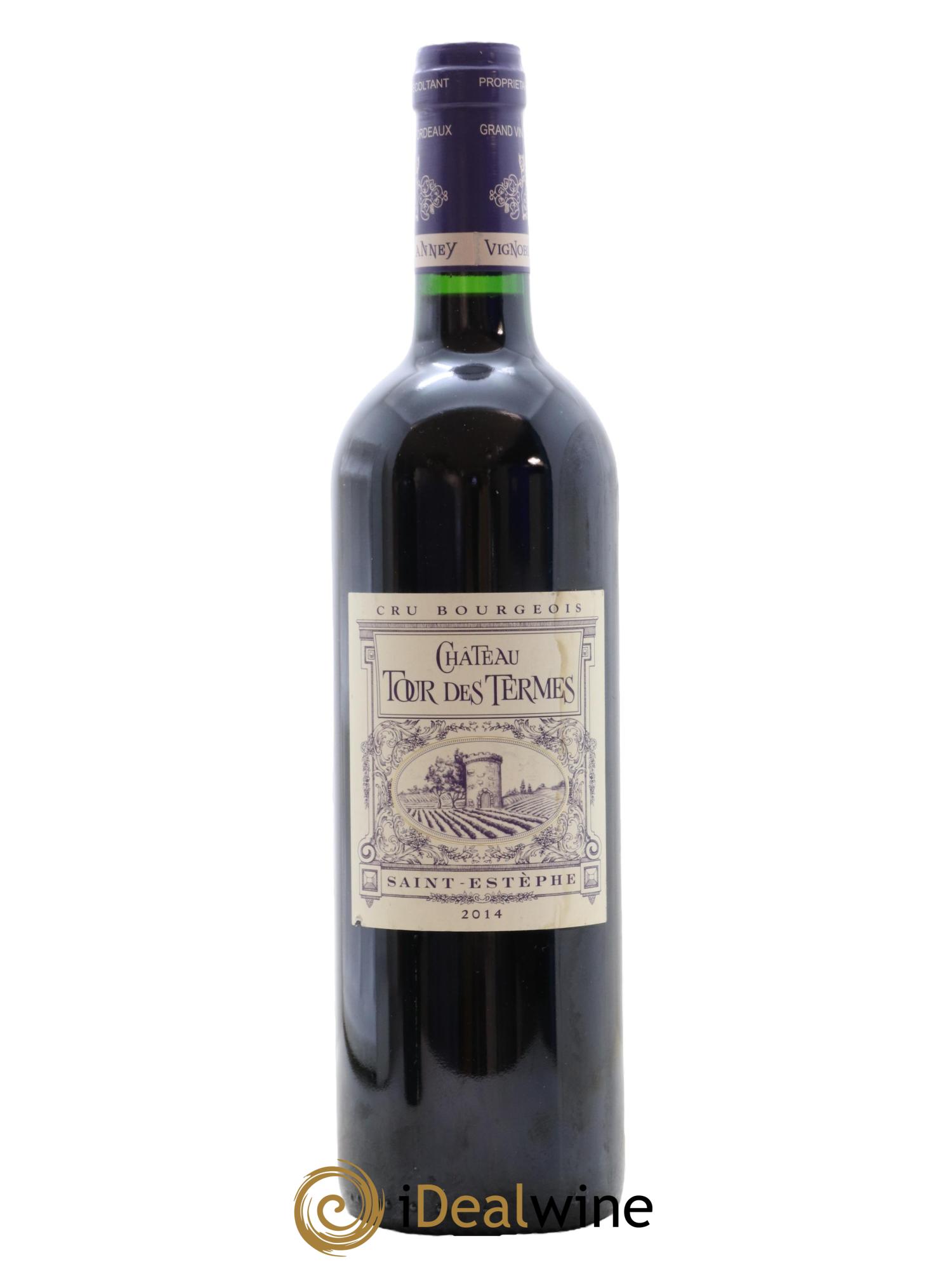 Château Tour des Termes Cru Bourgeois 2014 - Lot de 1 bouteille - 0