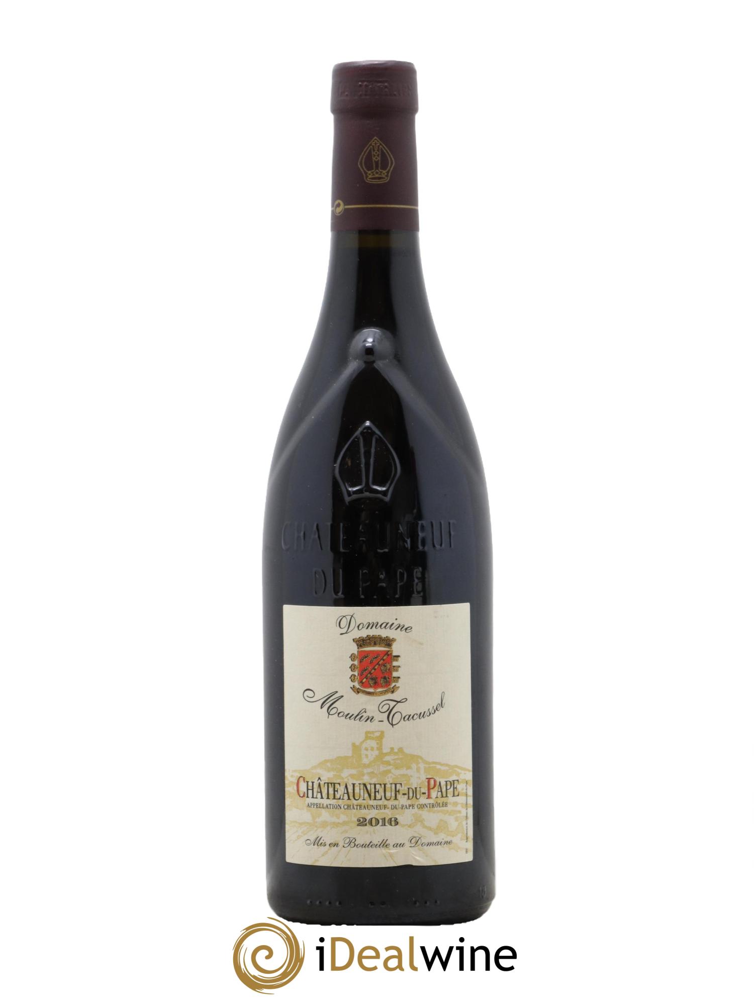 Châteauneuf-du-Pape Moulin Tacussel 2016 - Lotto di 1 bottiglia - 0