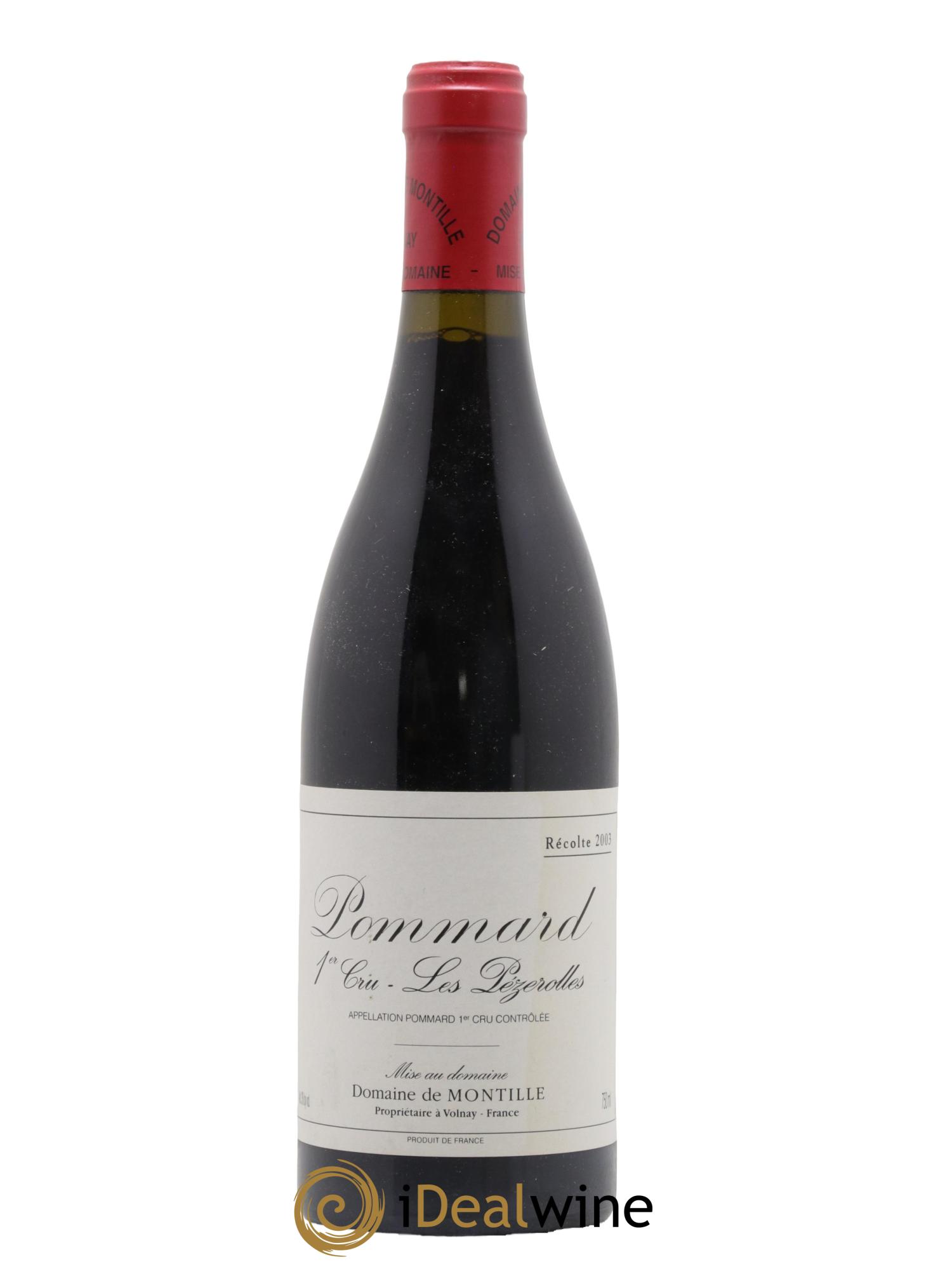 Pommard 1er Cru Les Pézerolles De Montille (Domaine) 2003 - Lotto di 1 bottiglia - 0