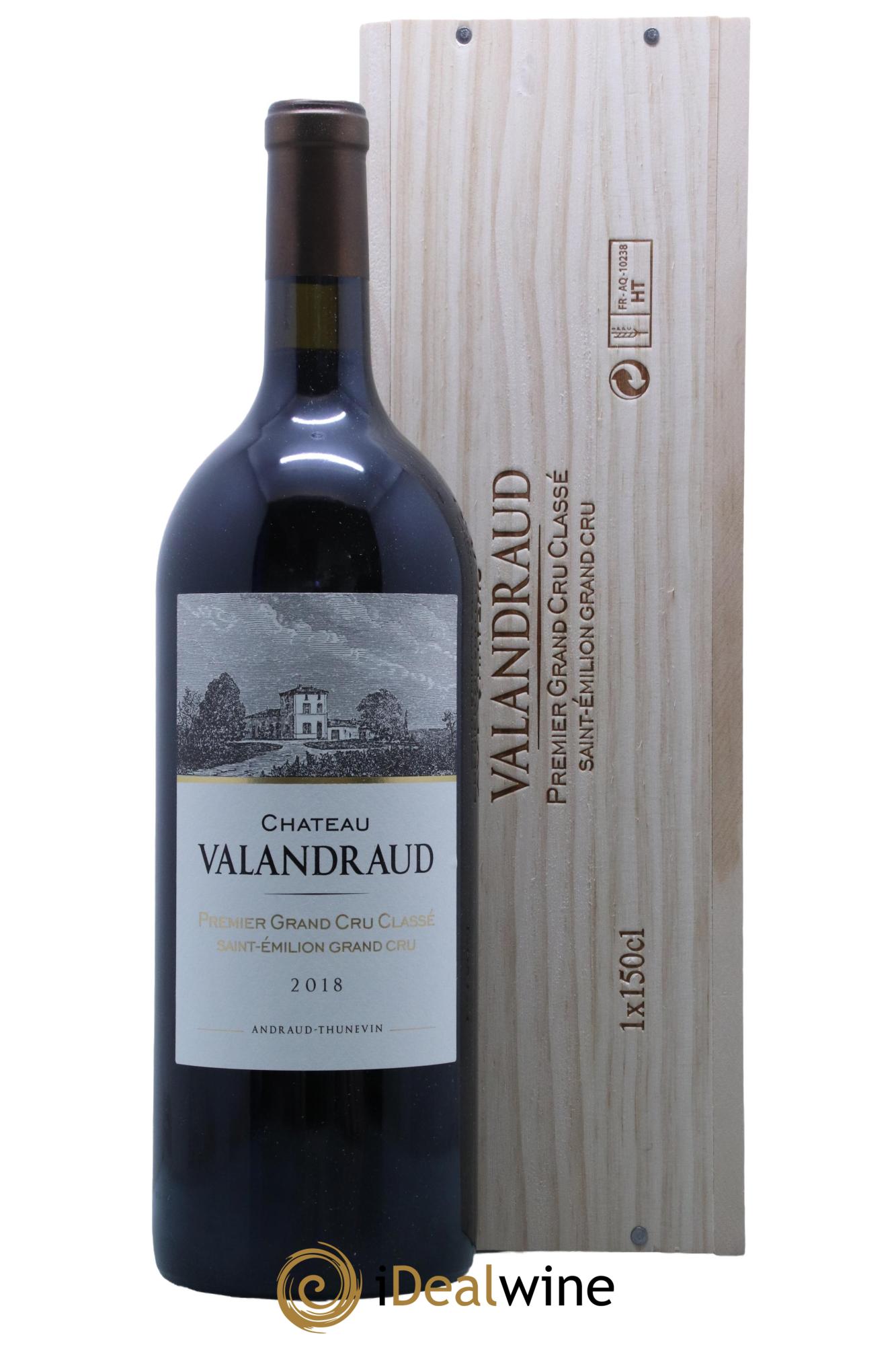 Château de Valandraud 1er Grand Cru Classé B depuis 2012  2018 - Posten von 1 Magnum - 0