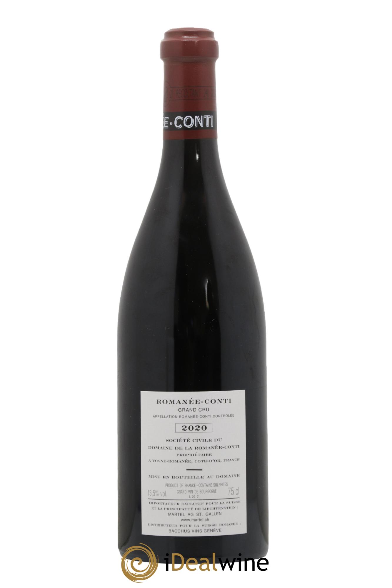 Romanée-Conti Grand Cru Domaine de la Romanée-Conti 2020 - Posten von 1 Flasche - 1